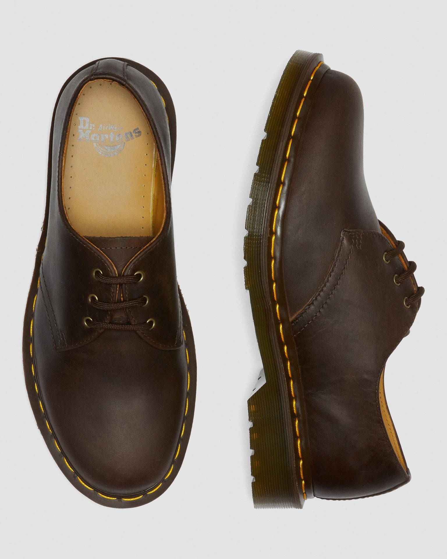 1461 Crazy Horse Leather Oxford Shoes