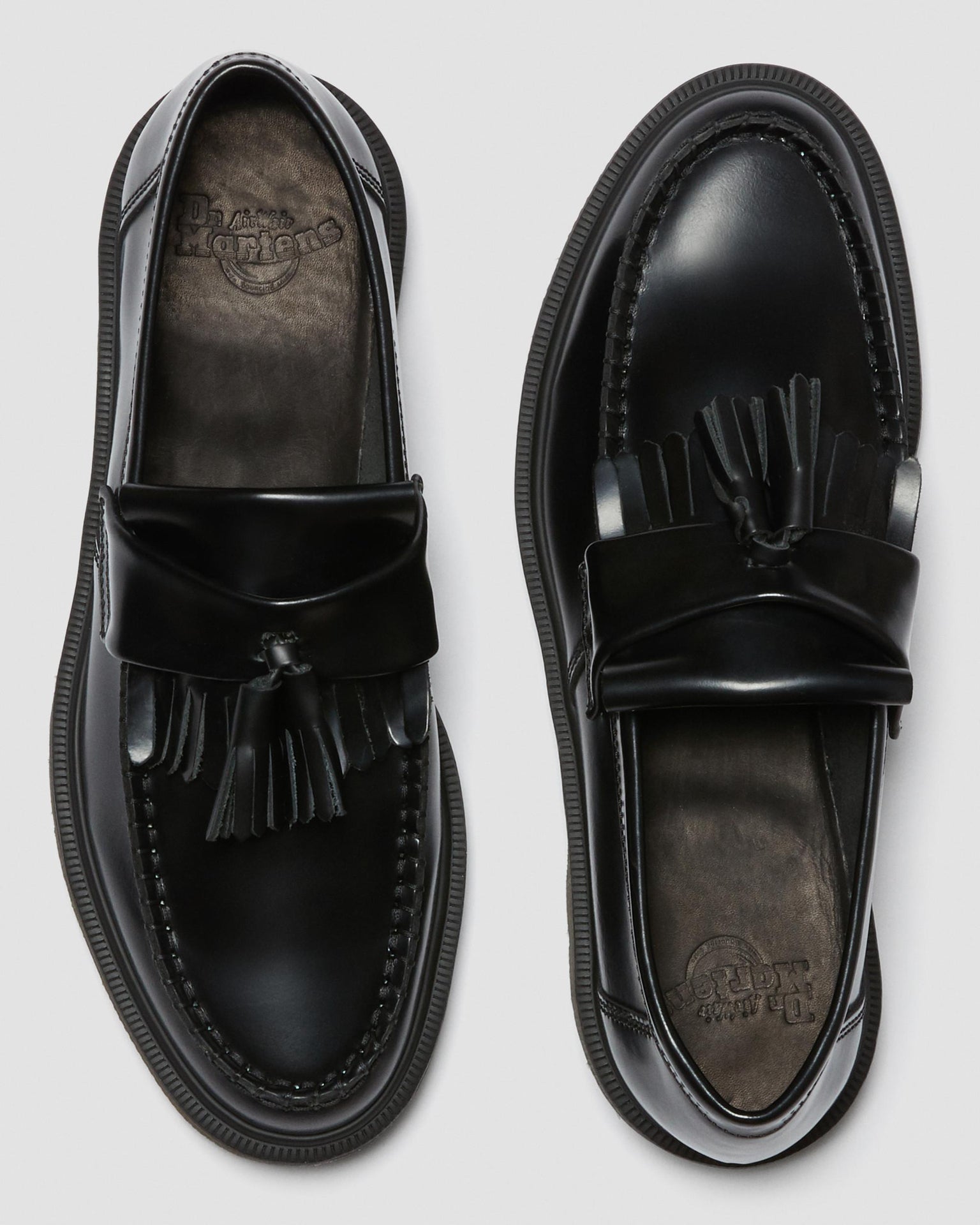 Adrian Polished Smooth Leather Loafers