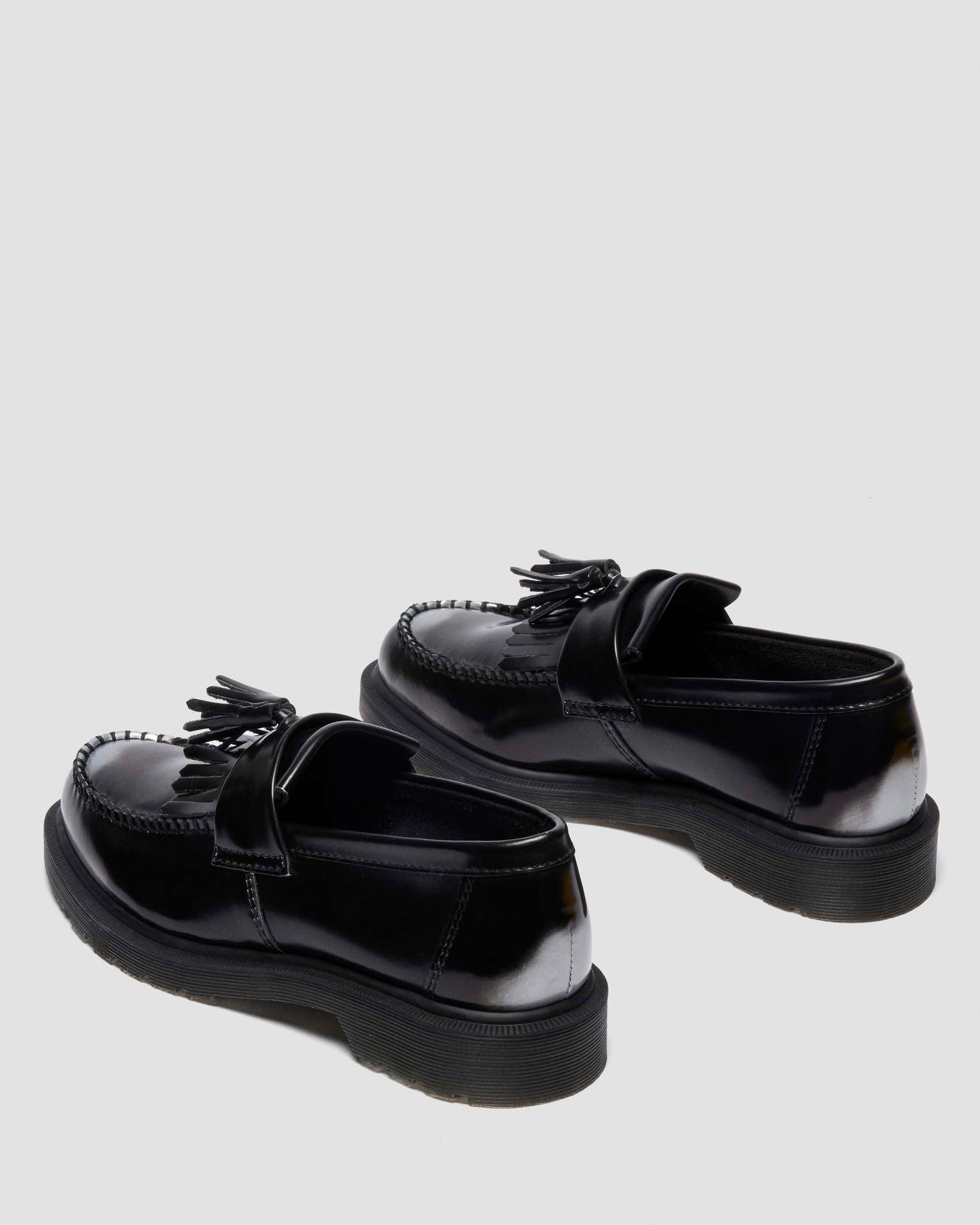 Adrian Tassel Arcadia Rub Off Leather Loafers