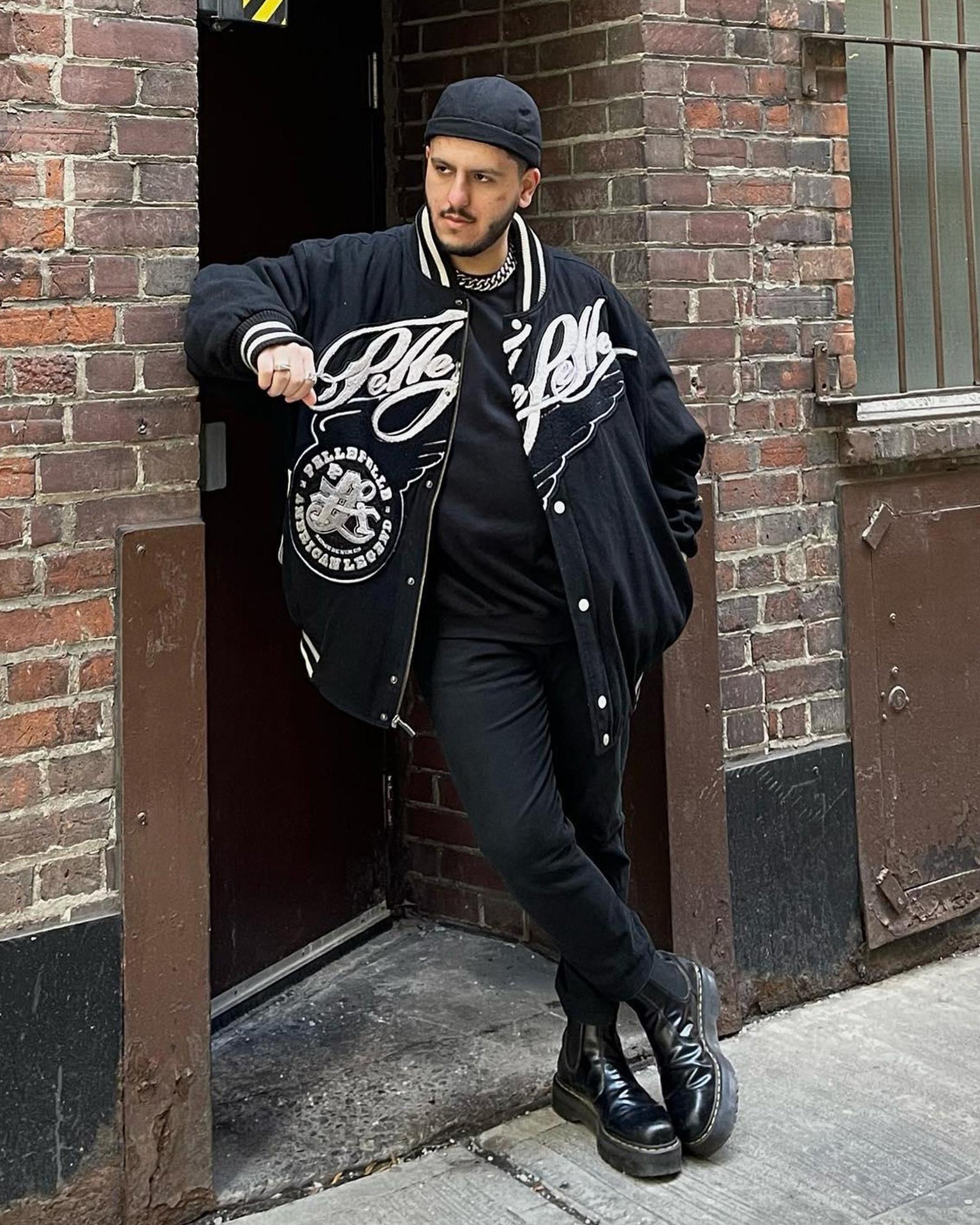 2976 Quad 光面皮革 厚底切爾西靴