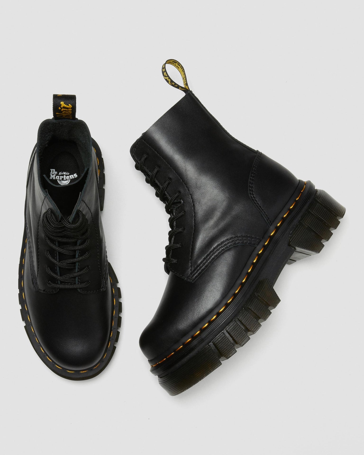 Audrick 8-Eye Nappa Lux Soft Leather Boots