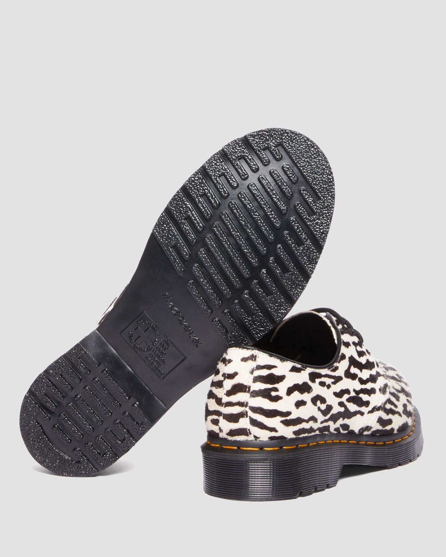 Wacko Maria 聯名系列 1461 Camel+Black Hair-on 皮革牛津鞋