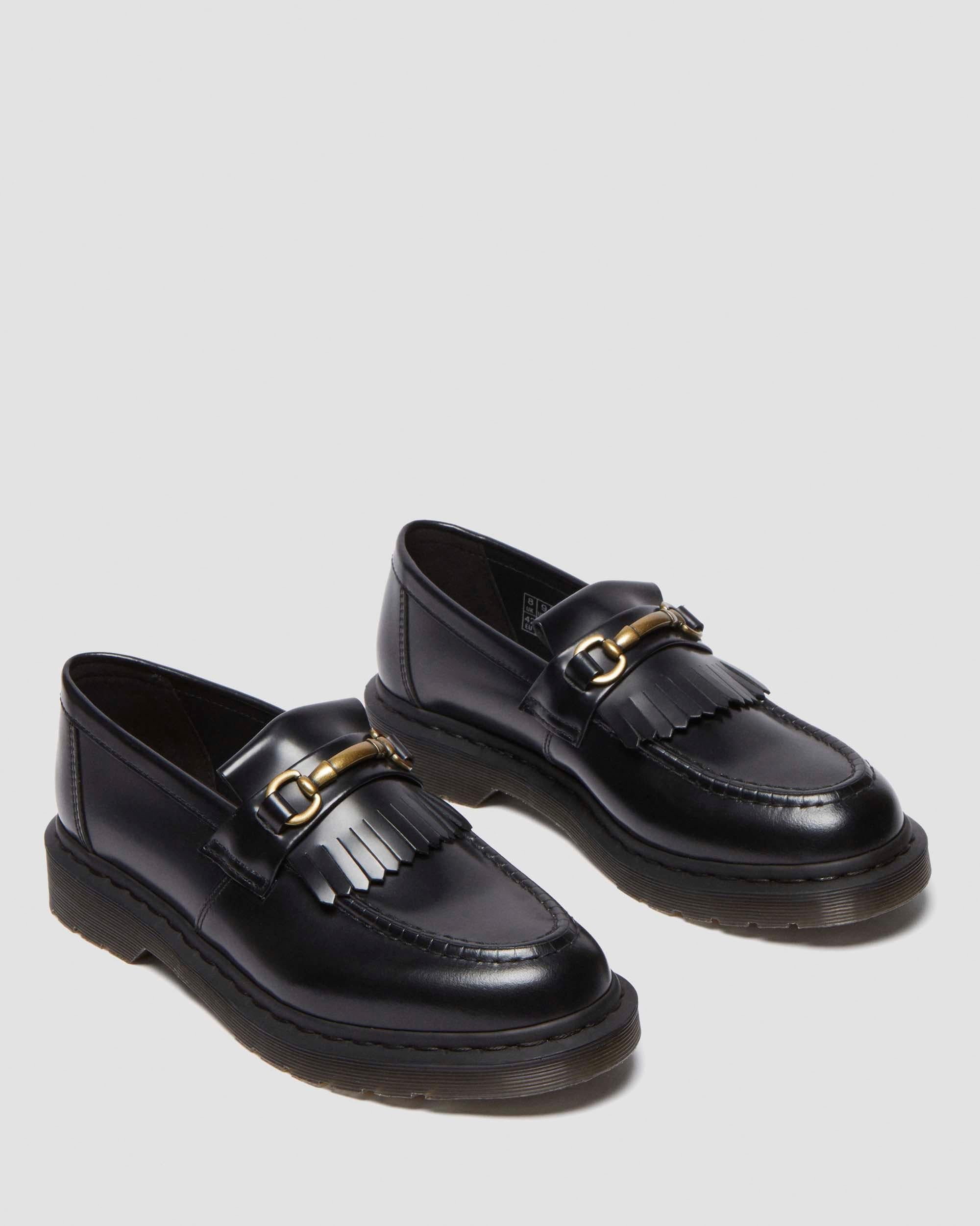Adrian Snaffle Smooth Leather Tassel Loafers