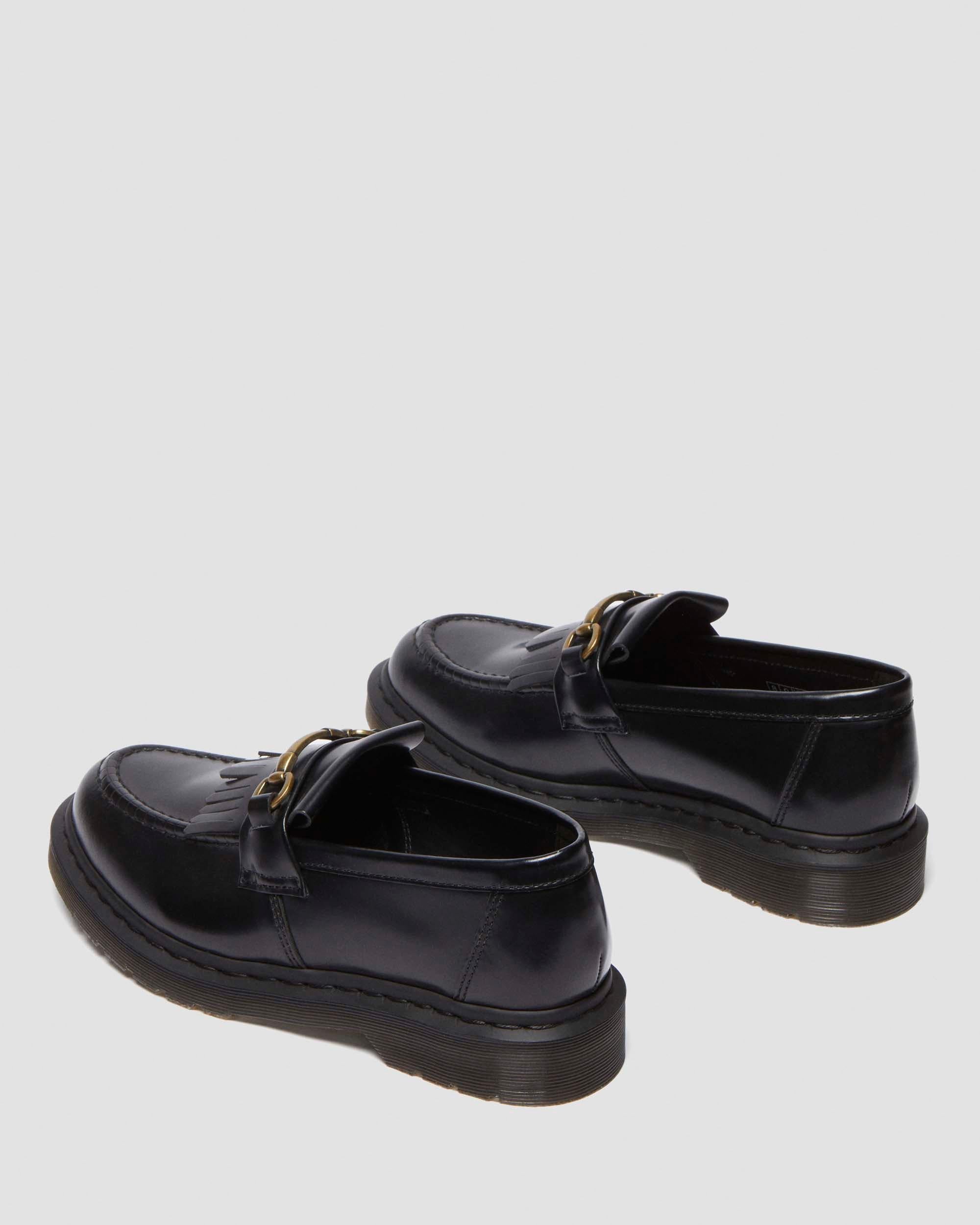 Adrian Snaffle Smooth Leather Tassel Loafers