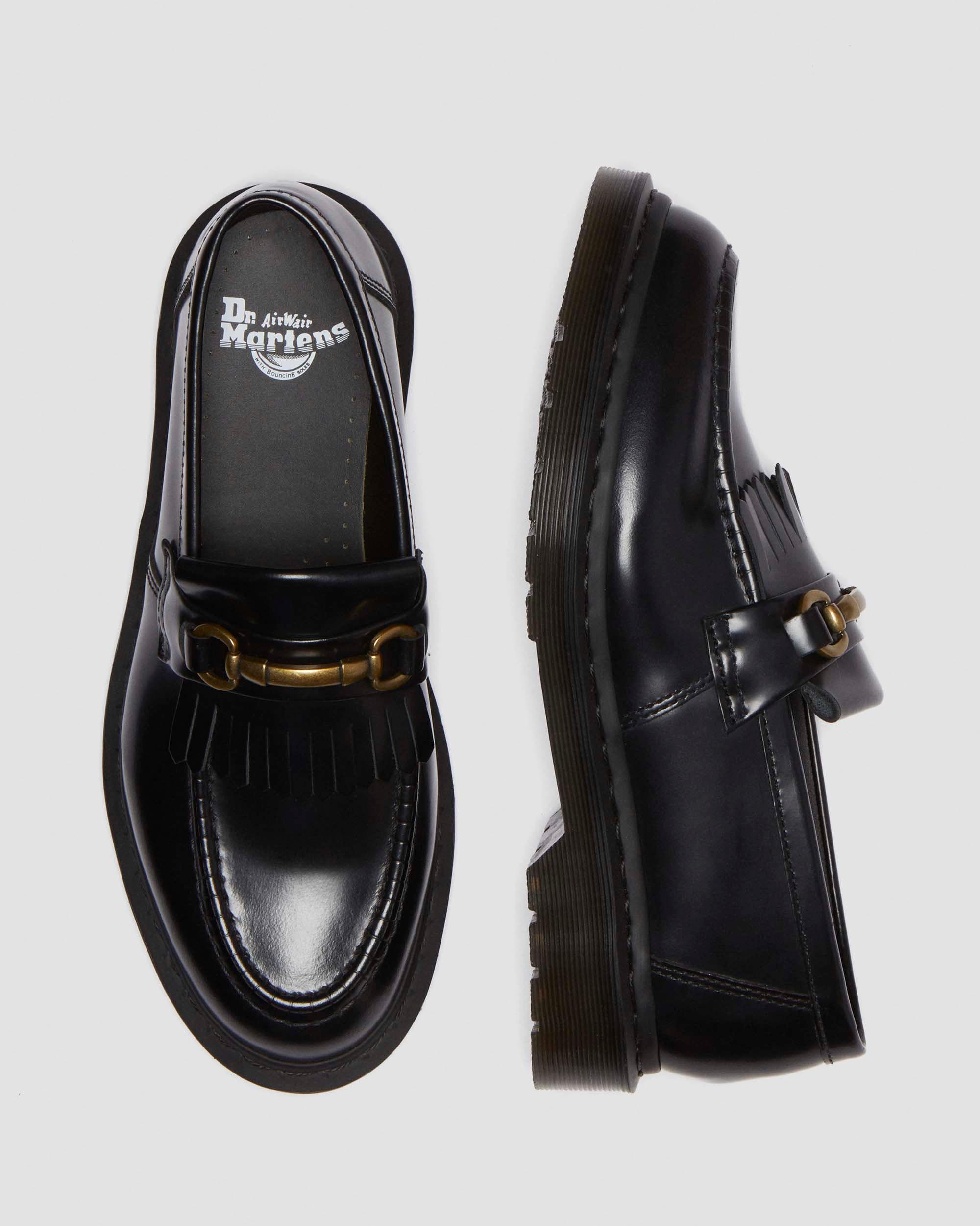 Adrian Snaffle Smooth Leather Tassel Loafers