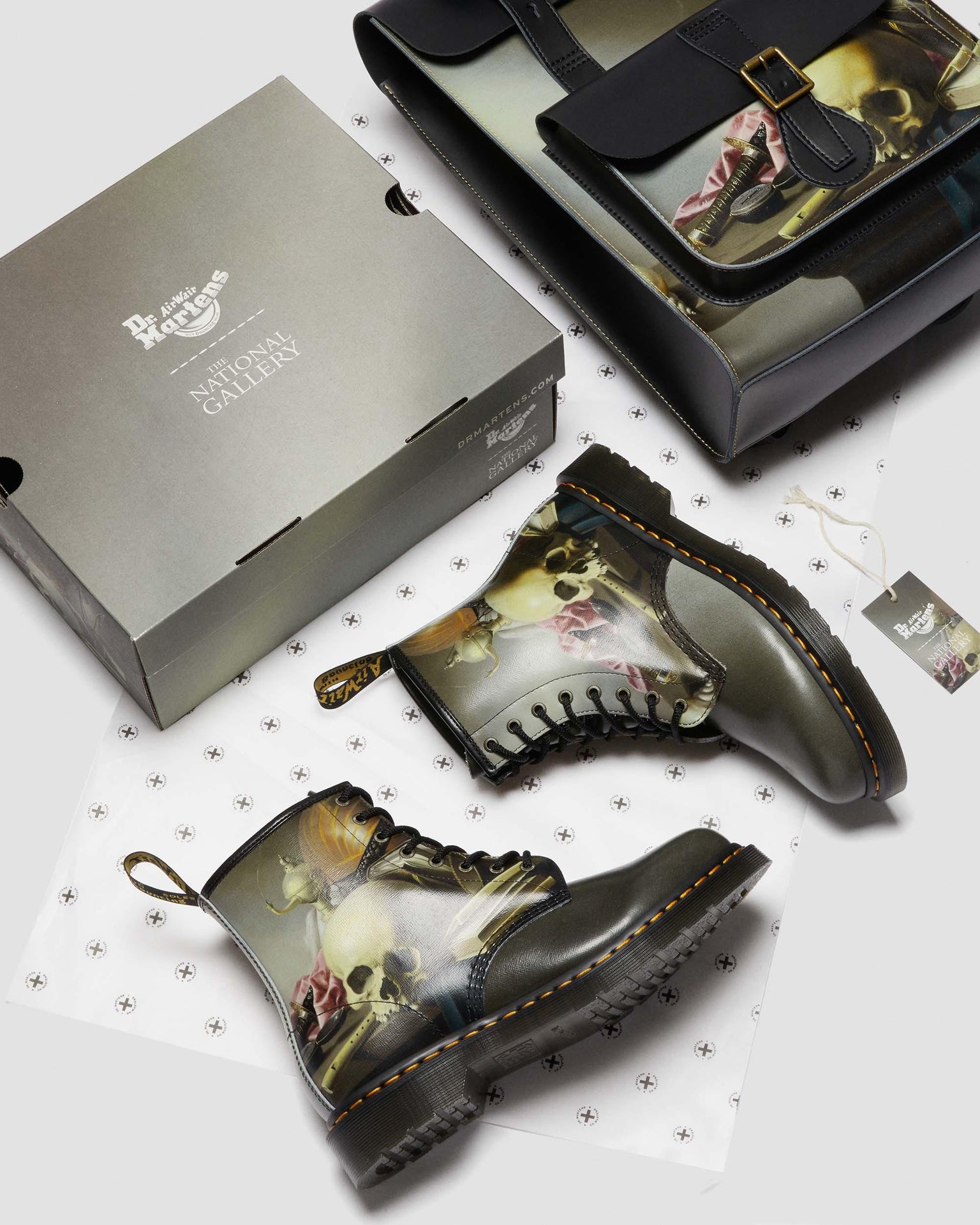 THE NATIONAL GALLERY 聯名系列 1460 HARMEN STEENWYCK馬汀皮靴