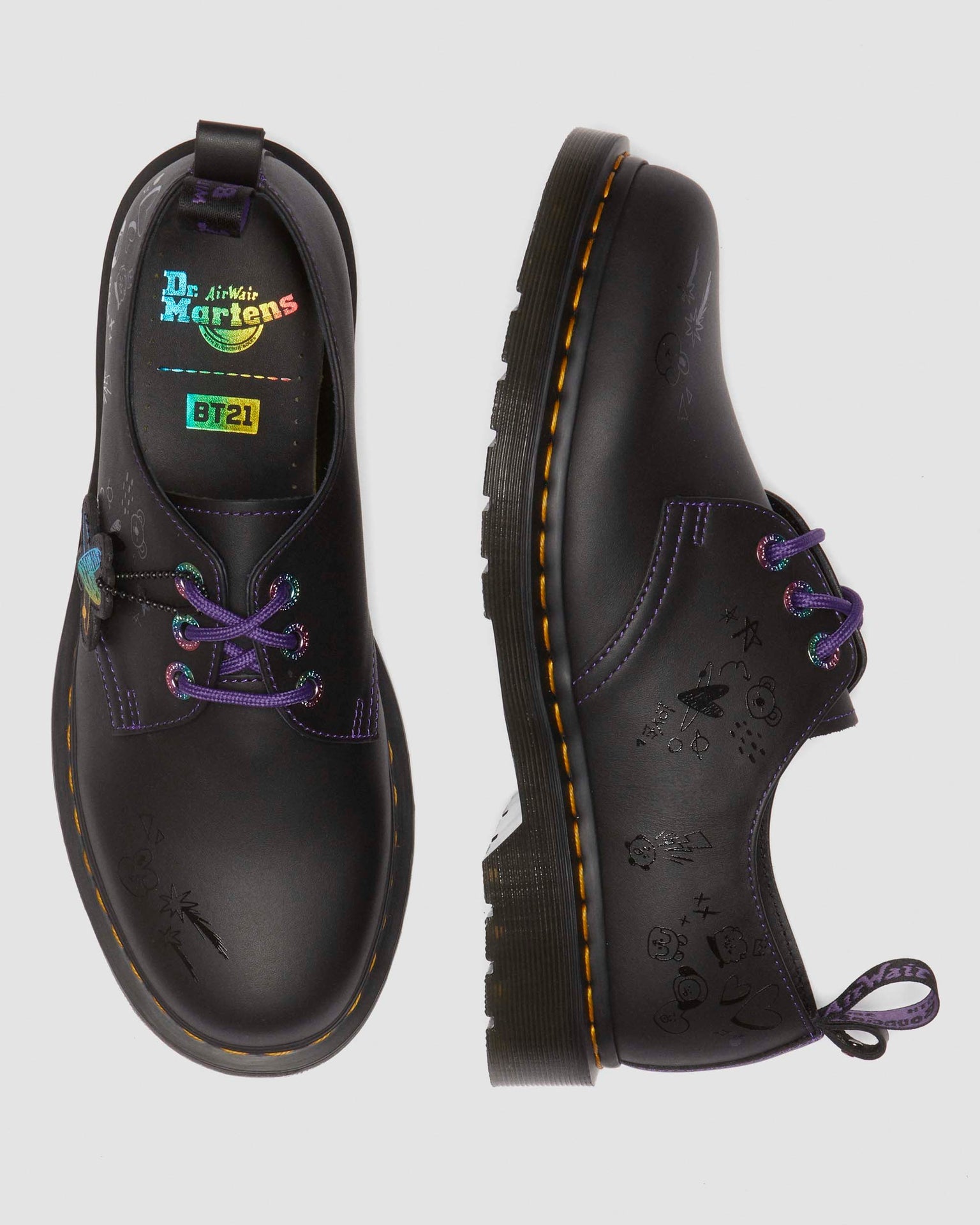 BT21 1461 Nappa Leather Oxford Shoes