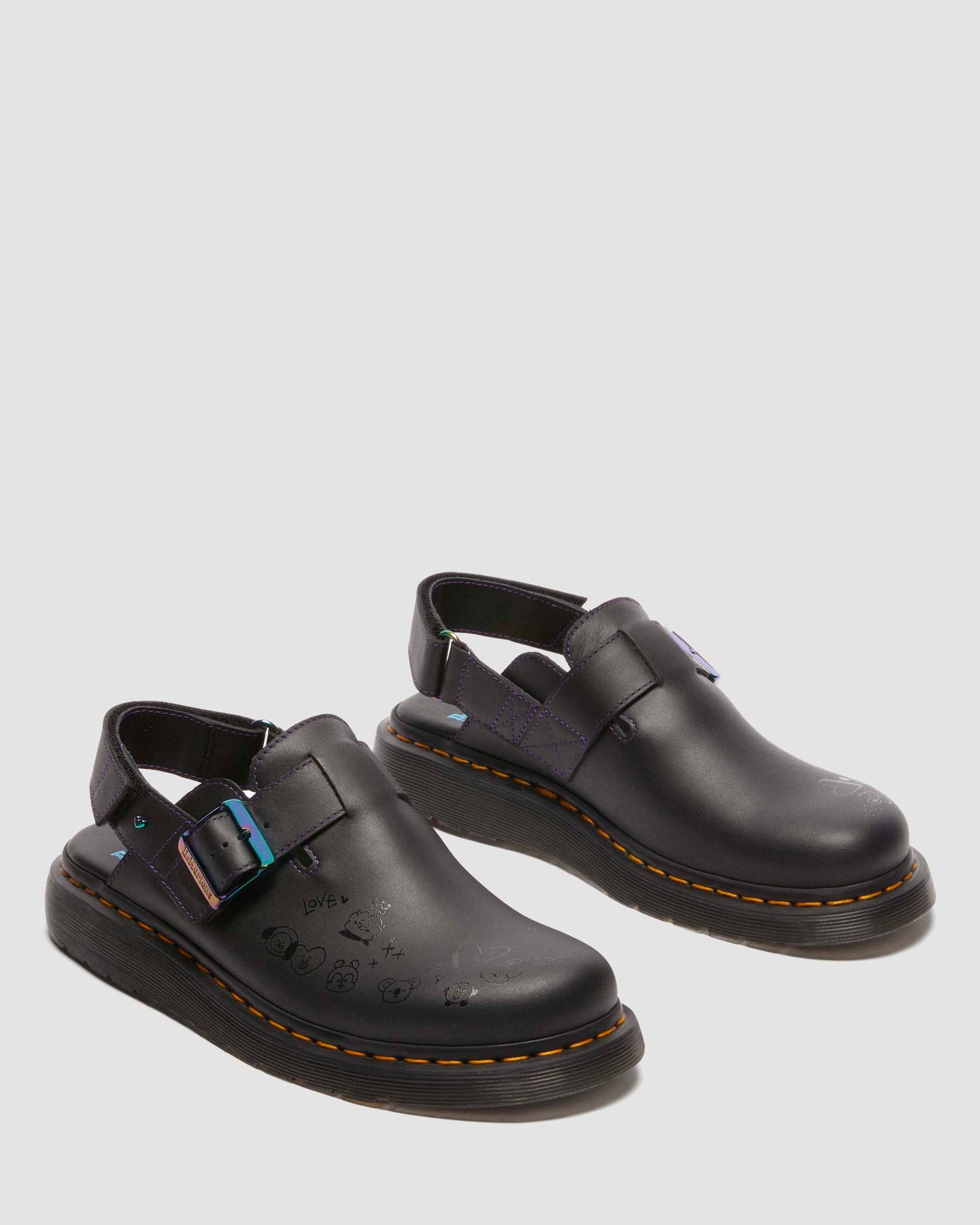 BT21 Jorge Nappa Leather Mules