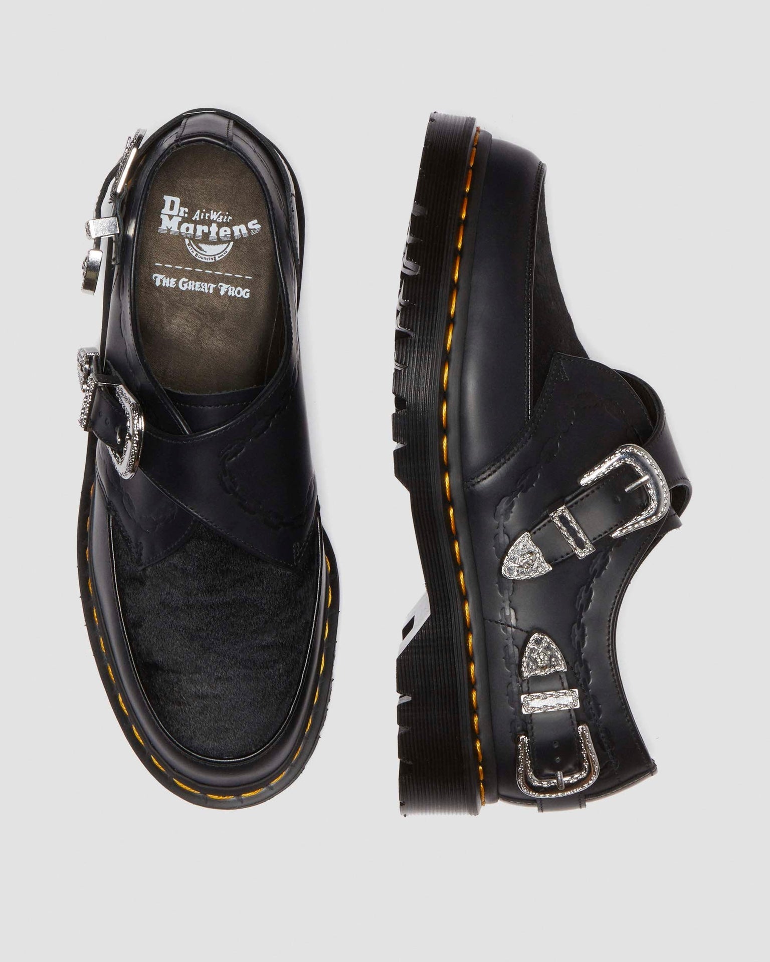 The Great Frog 聯名系列 Ramsey Monk Hair On 光面皮革 皮鞋