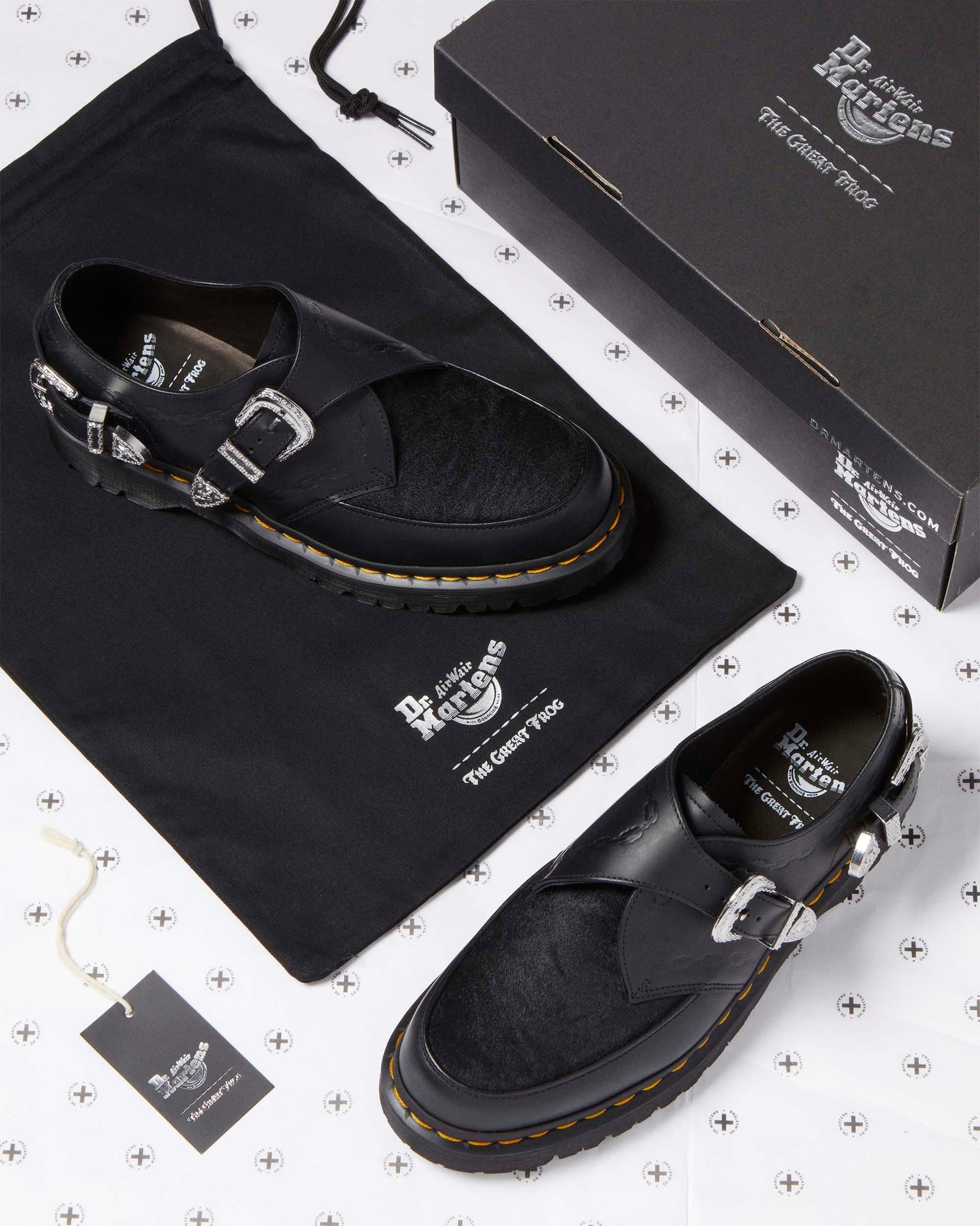 The Great Frog 聯名系列 Ramsey Monk Hair On 光面皮革 皮鞋