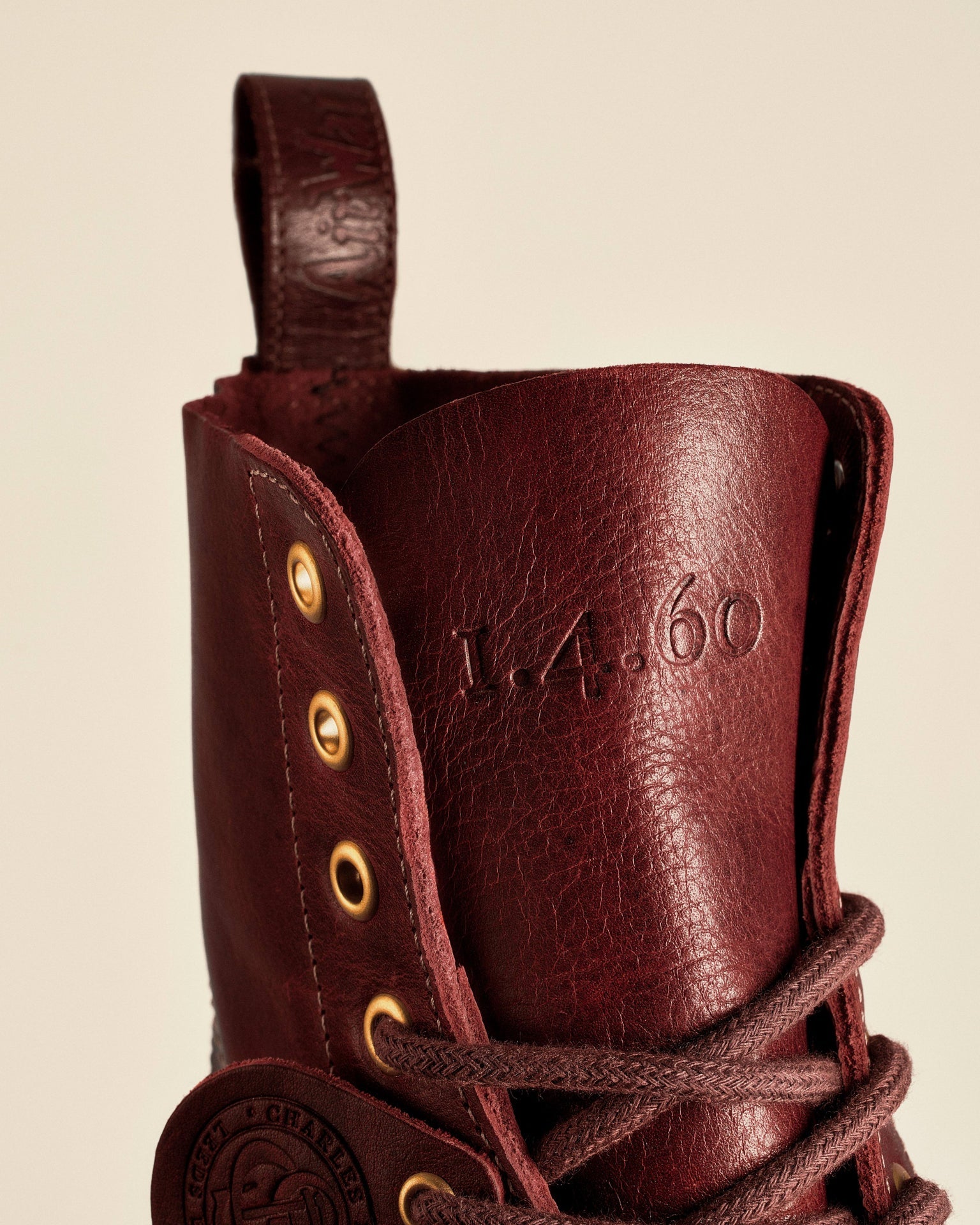 1460 Love Letter Classic Calf Leather Lace Up Ankle Boots