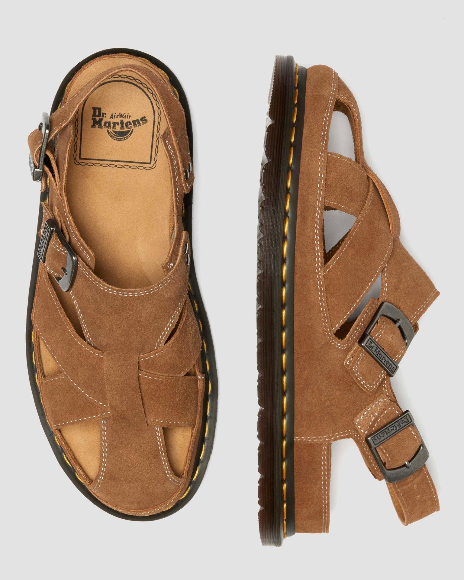 Archive Plush Suede Fisherman Sandals