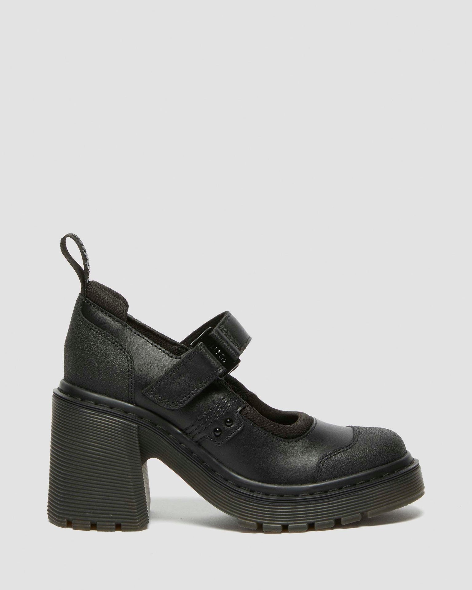 Eviee Tech Strap Mary Jane 皮革 高跟瑪莉珍鞋