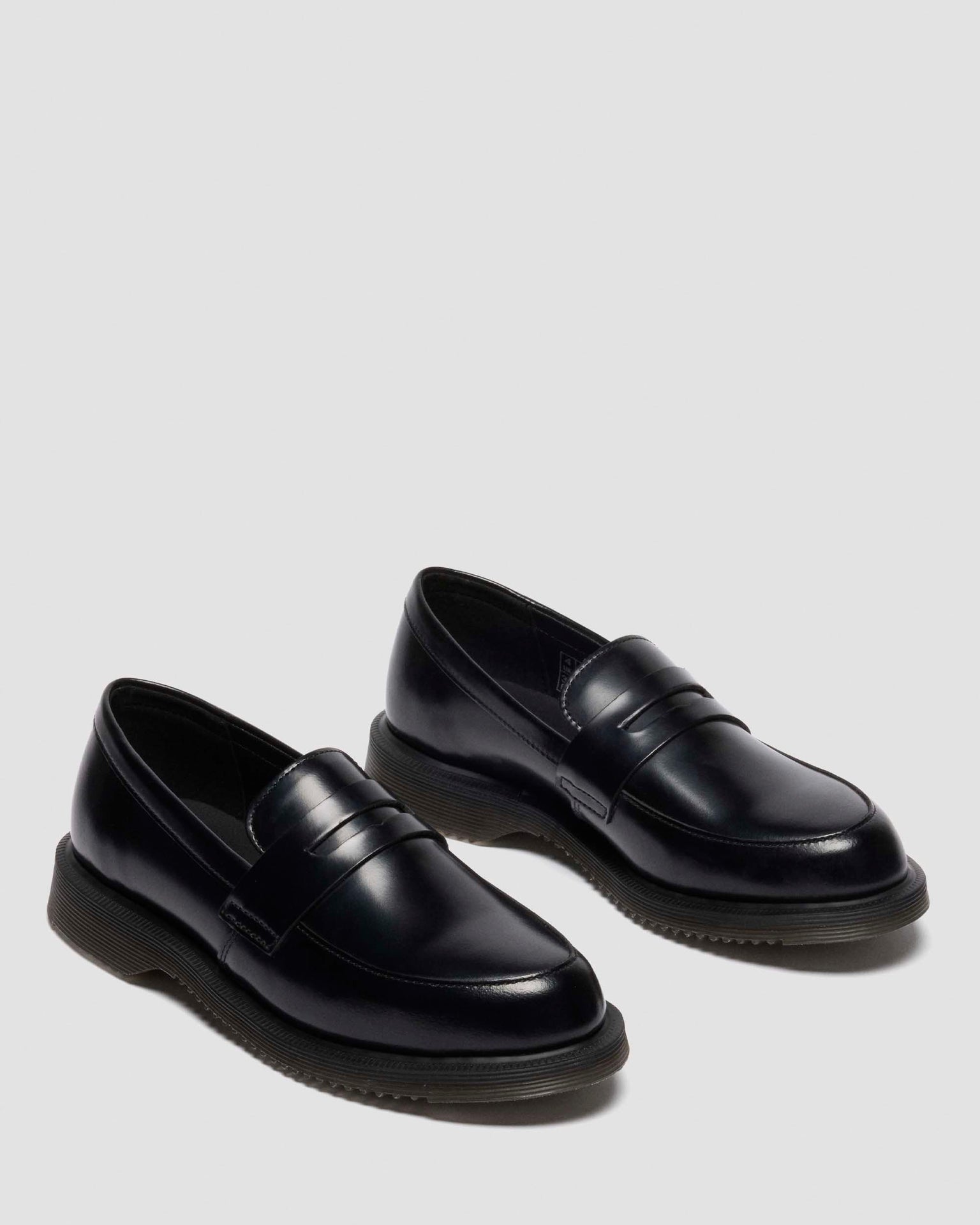Temara Polished Smooth Leather Loafers