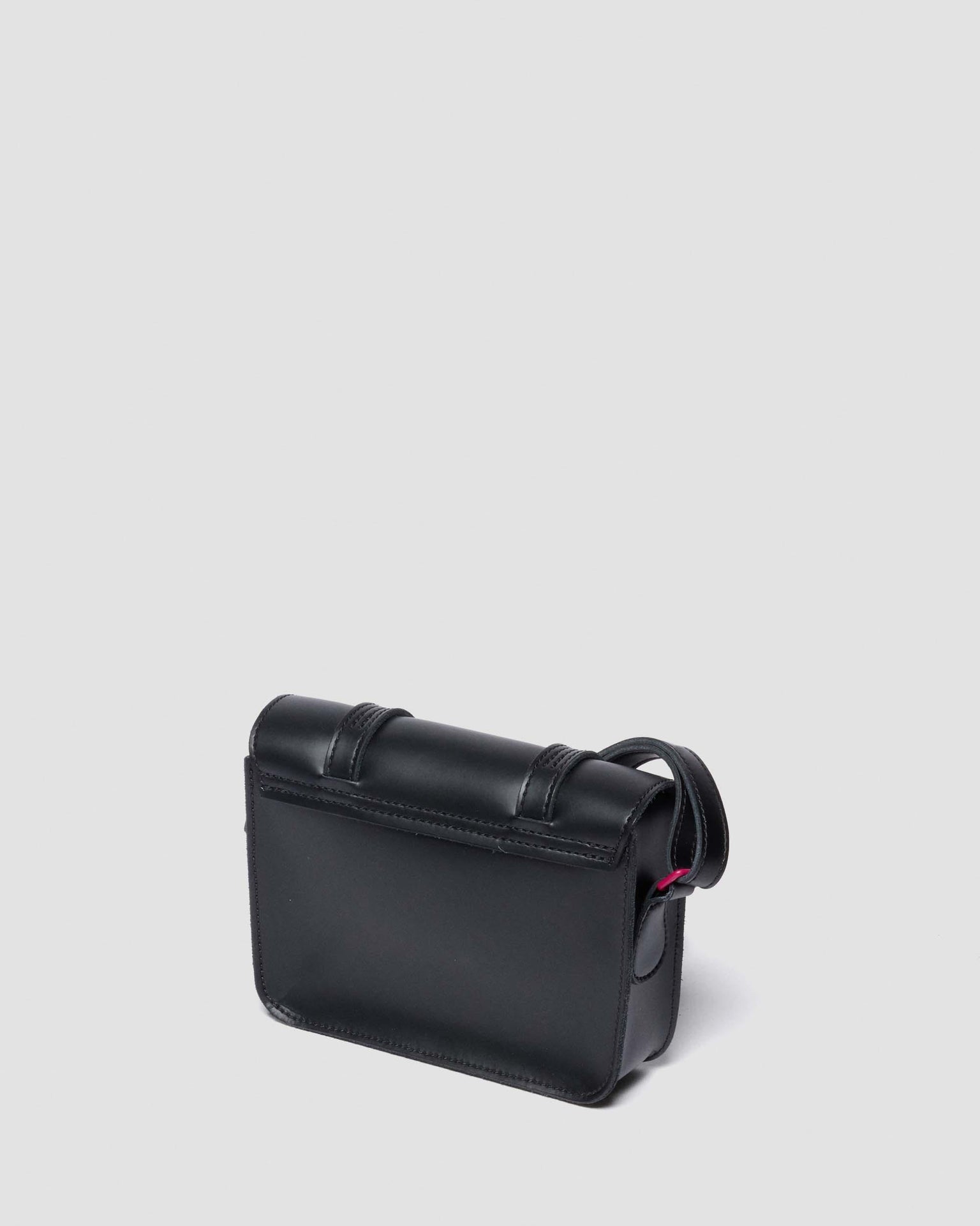 7" Leather & Tartan Satchel