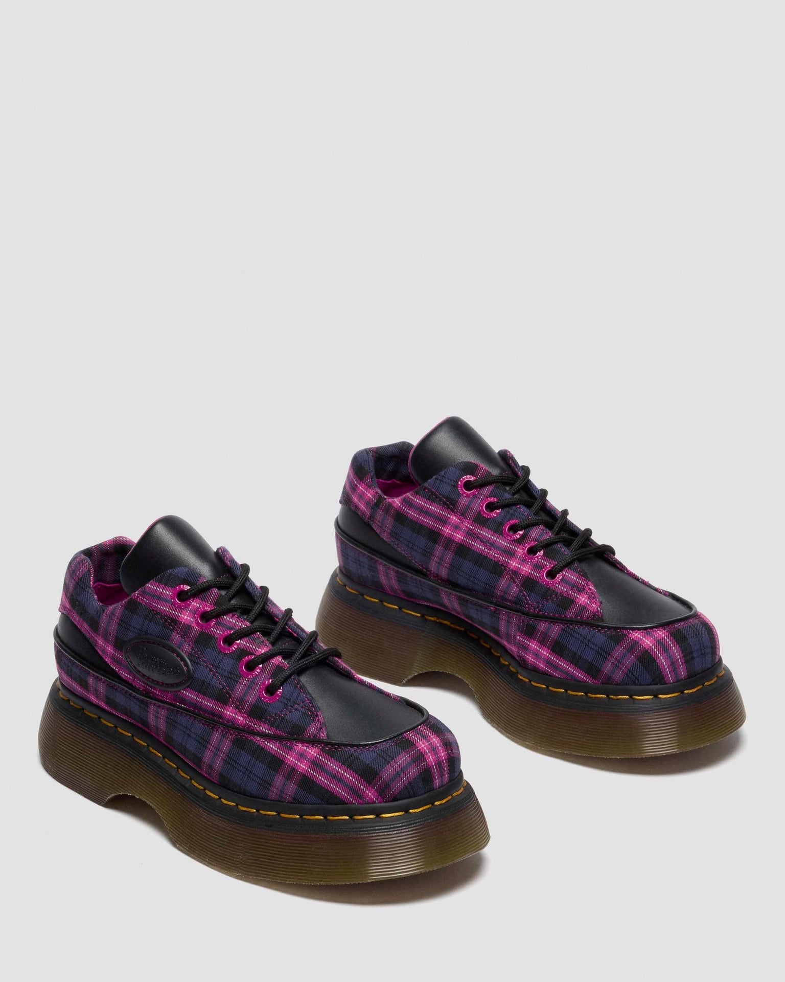 Buzz 5-Eye Tartan Shoes
