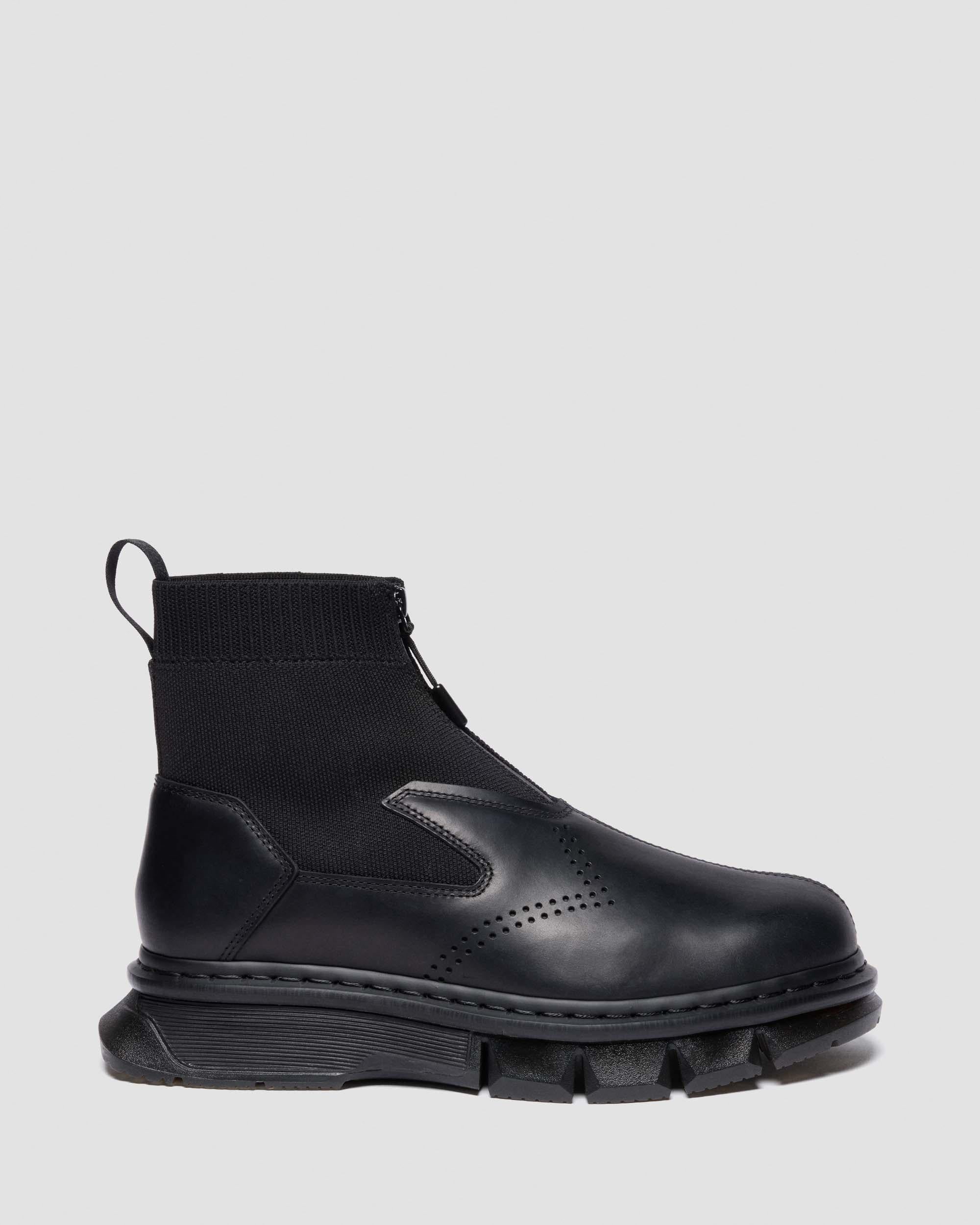 14XX Qubist Zip Orleans Leather Boots