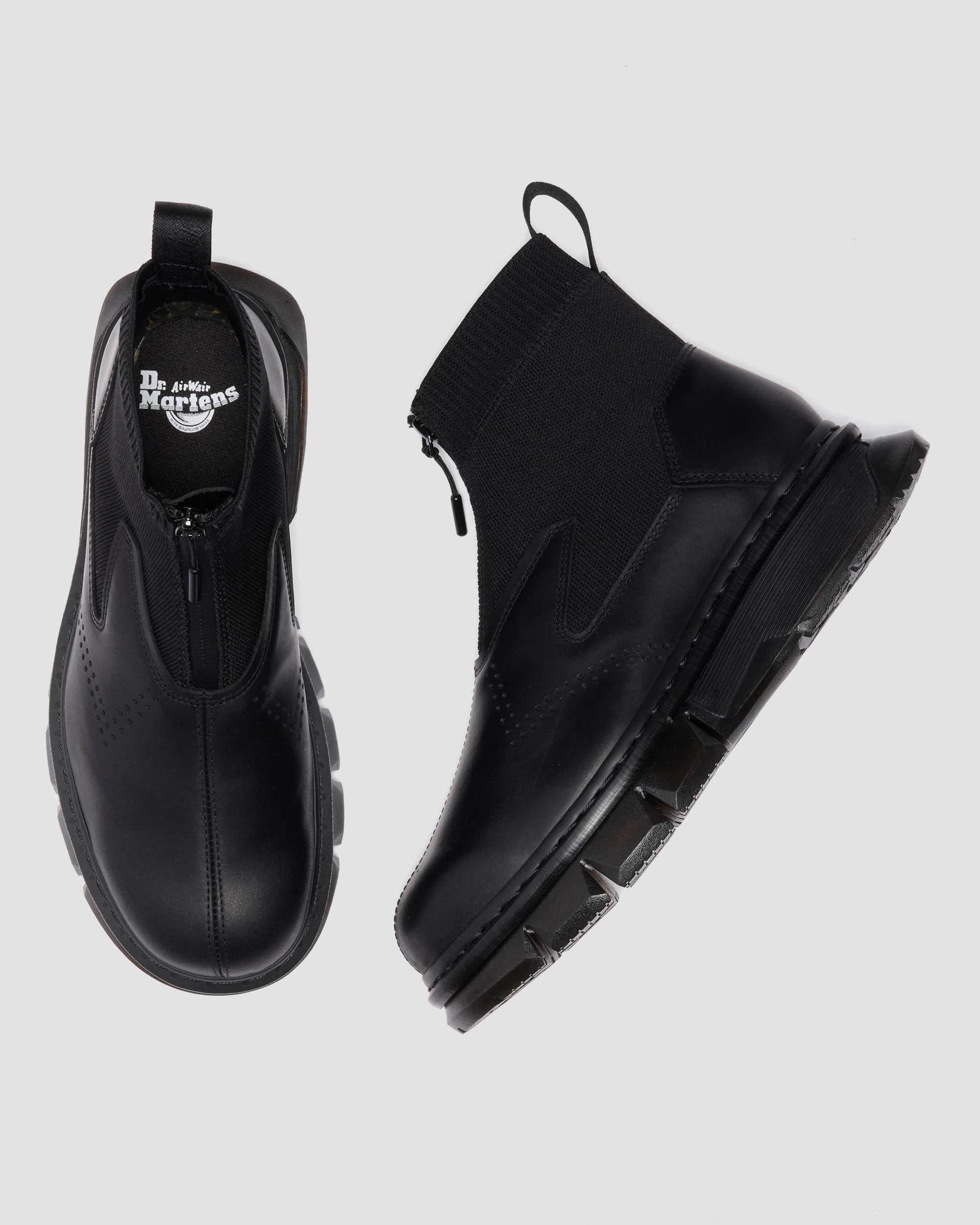 14XX Qubist Zip Orleans Leather Boots