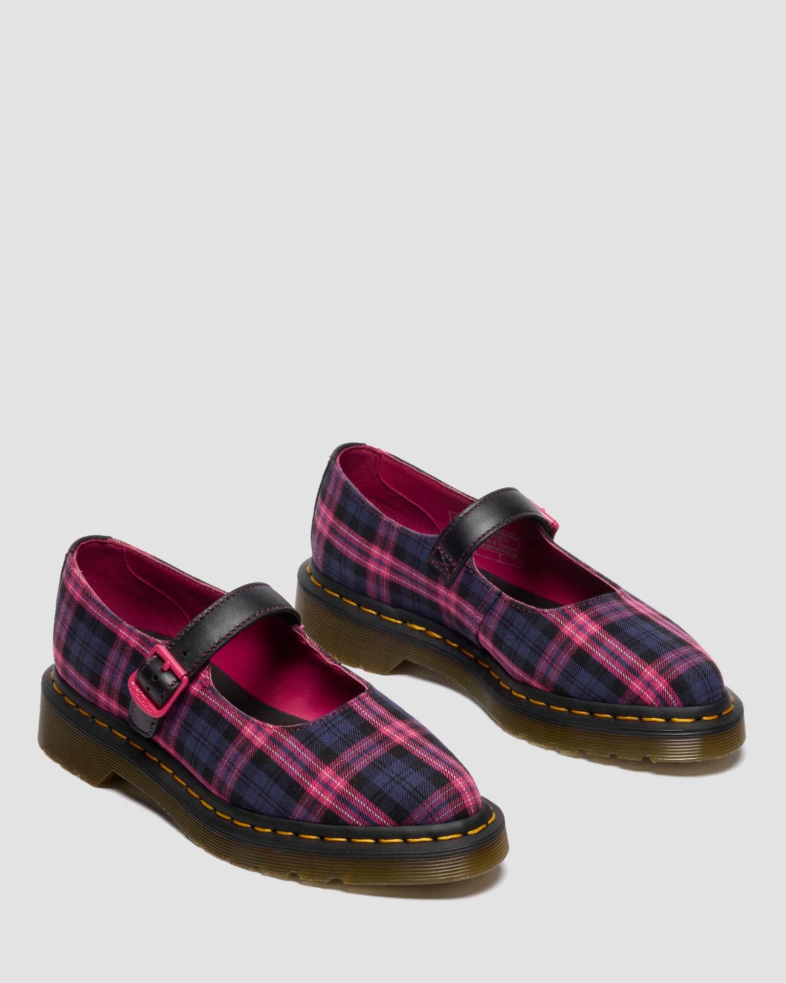 Elphie Tartan Mary Jane Shoes