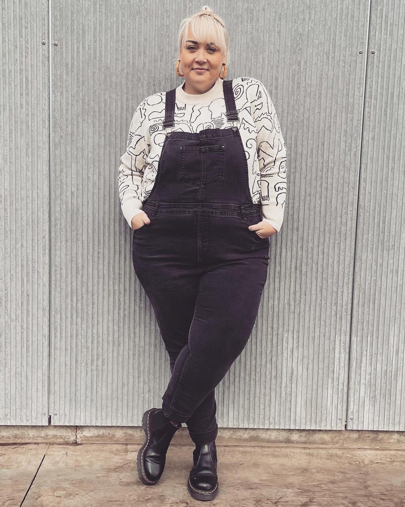 2976 Bex 光面皮革 厚底切爾西靴