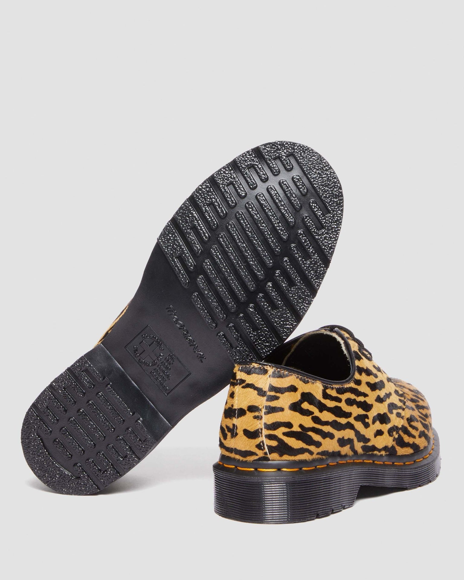 Wacko Maria 聯名系列 1461 Camel+Black Hair-on 皮革牛津鞋