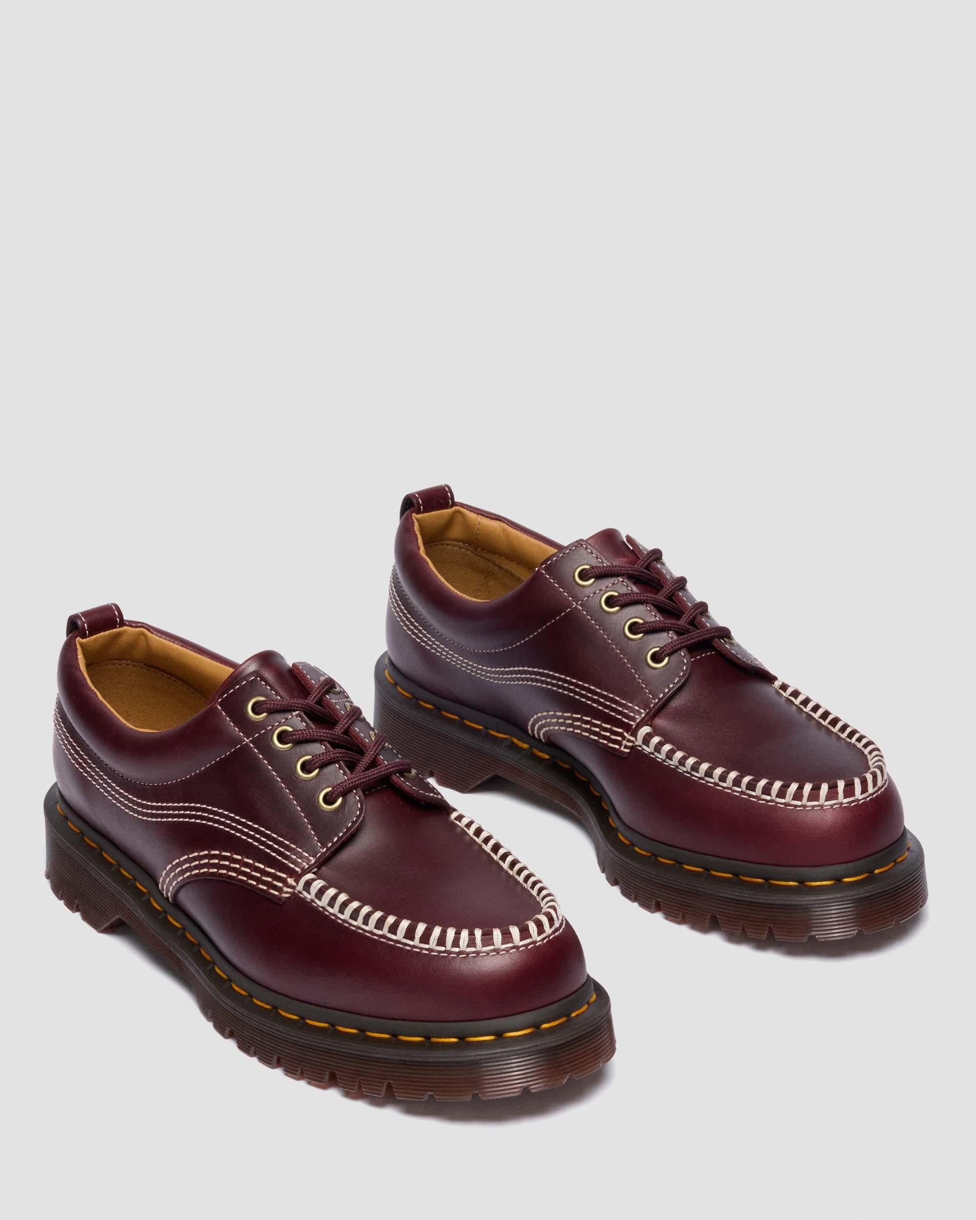 Lowell Leather Moc Toe Shoes