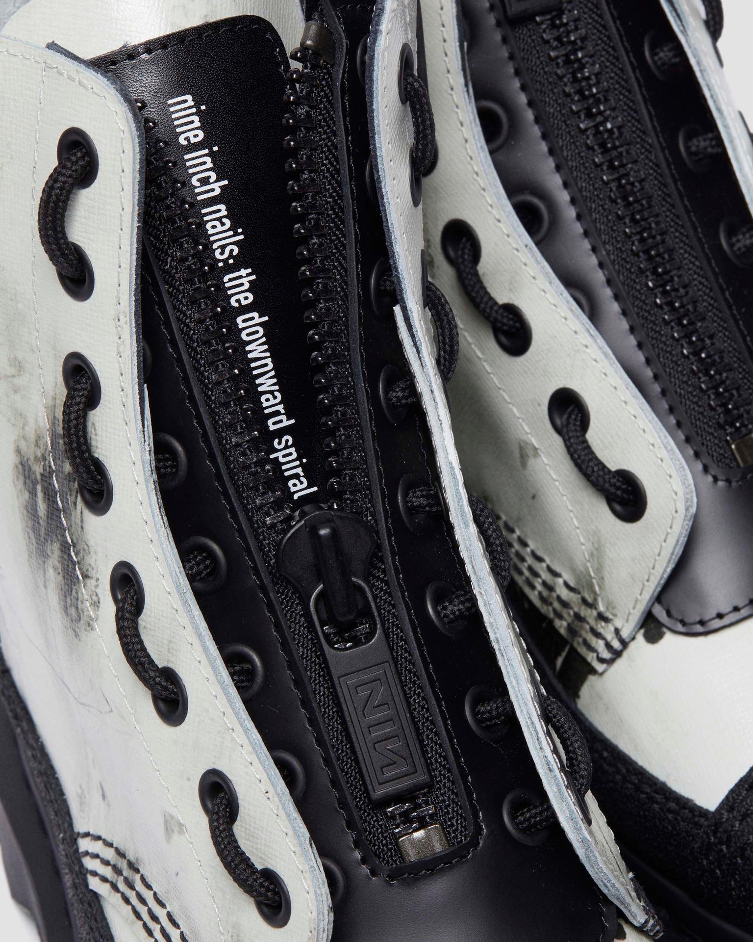 Nine Inch Nails 1460 Leather Ankle Boots