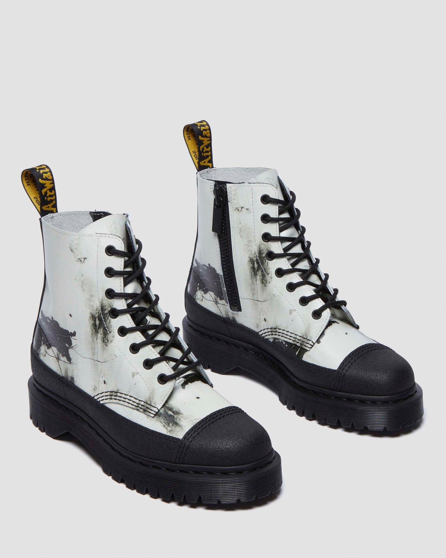 Nine Inch Nails 1460 Leather Ankle Boots