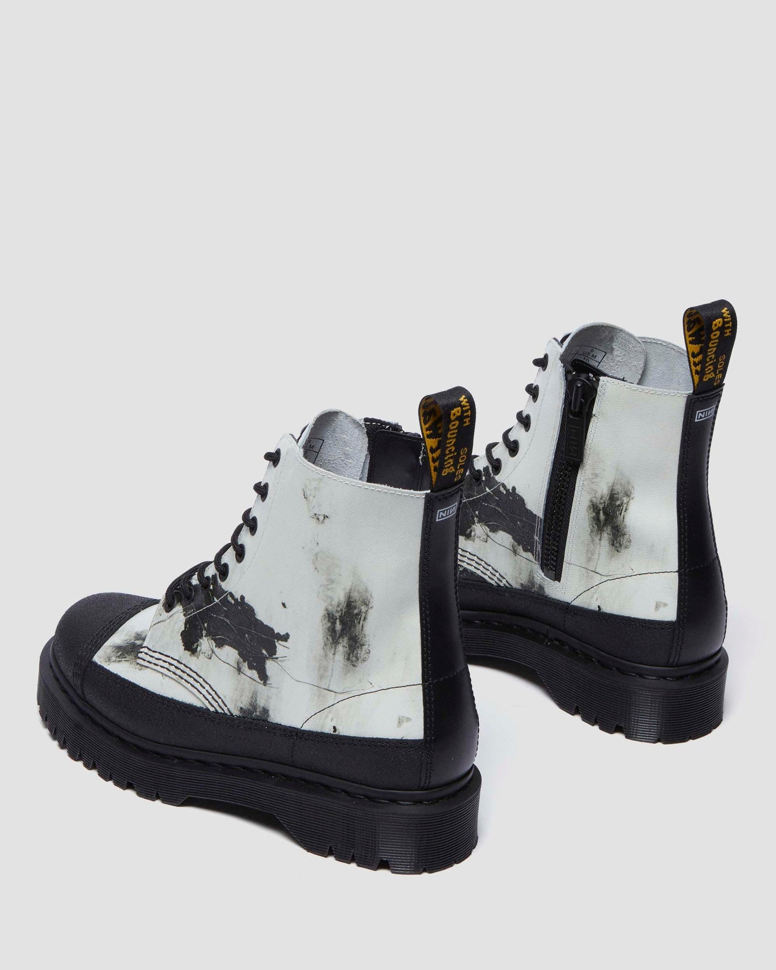 Nine Inch Nails 1460 Leather Ankle Boots