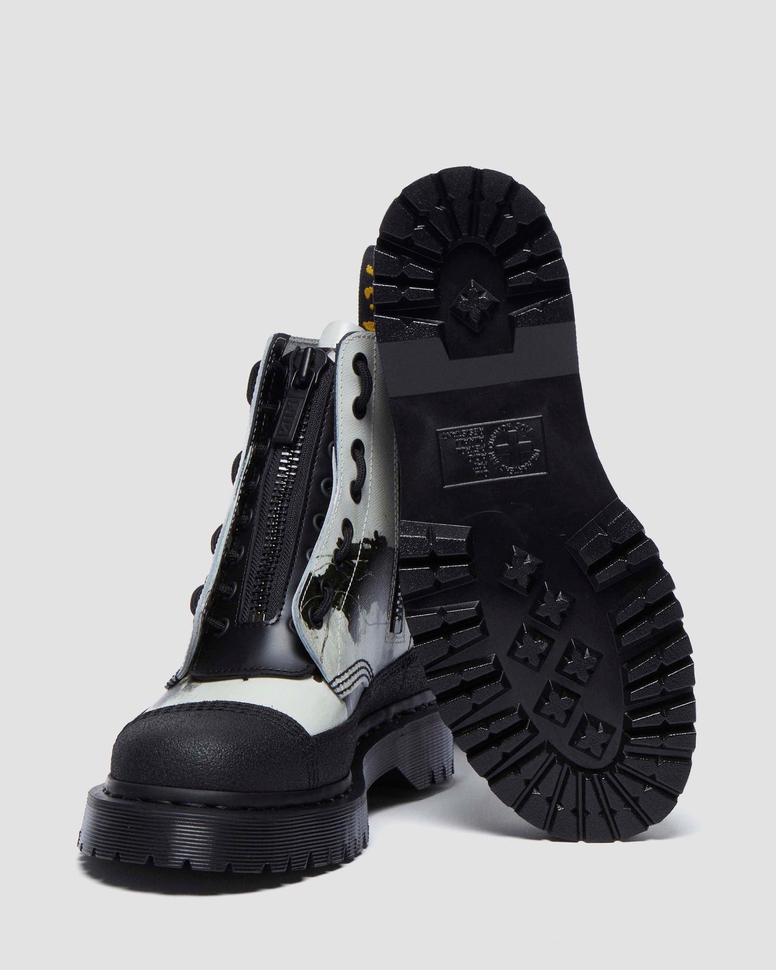 Nine Inch Nails 1460 Leather Ankle Boots