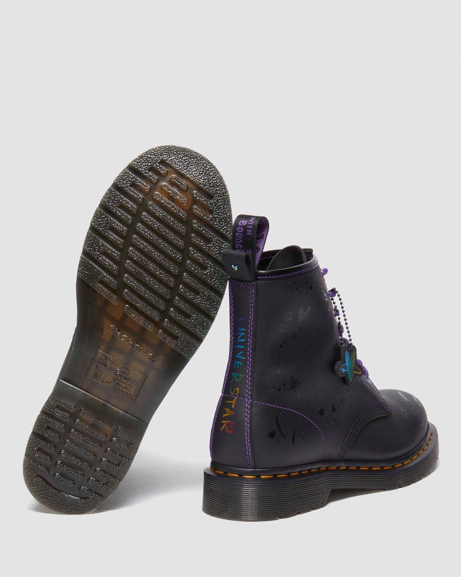 BT21聯名系列 1460 Nappa 軟皮馬汀靴