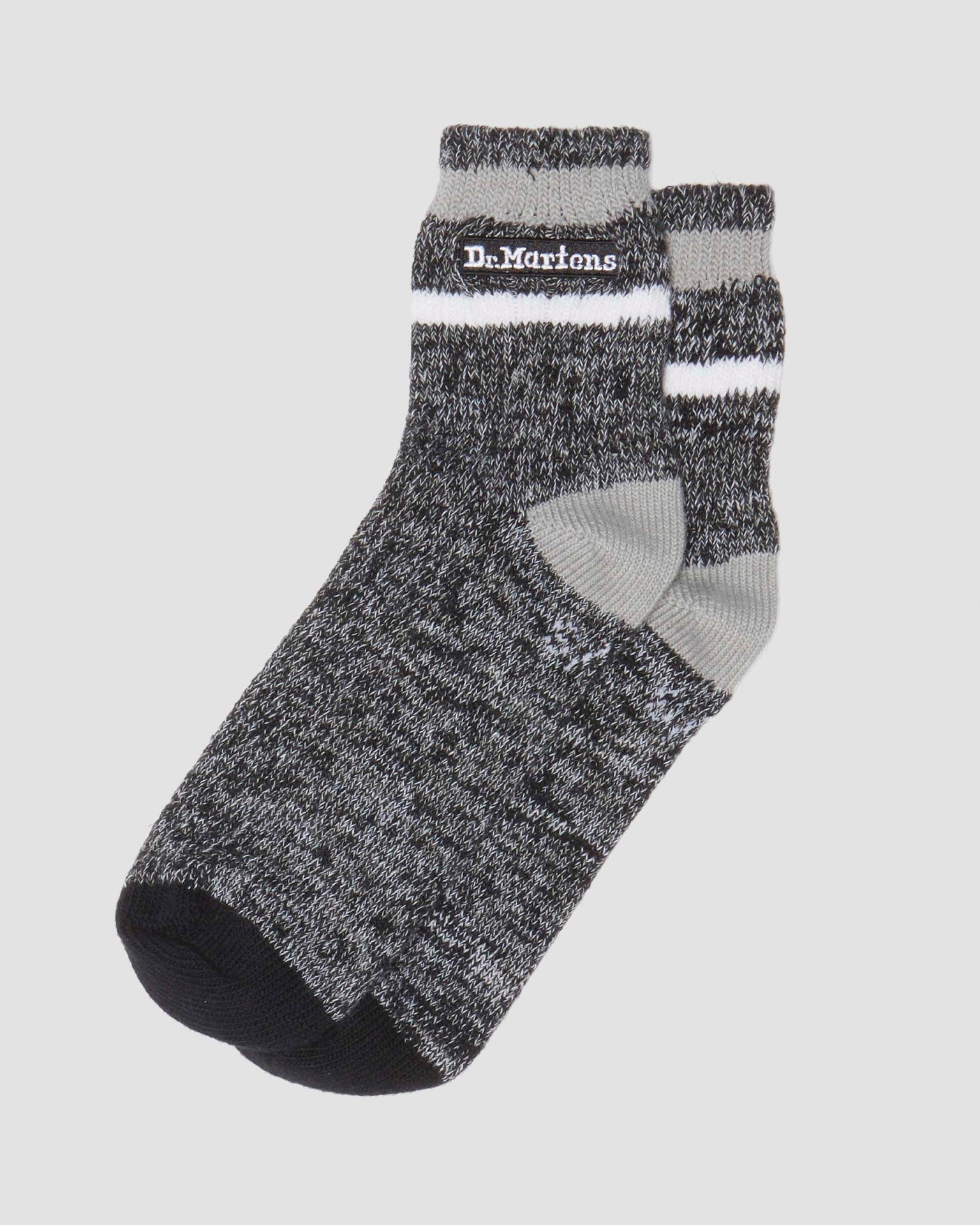 Short Marl Cotton Blend Socks