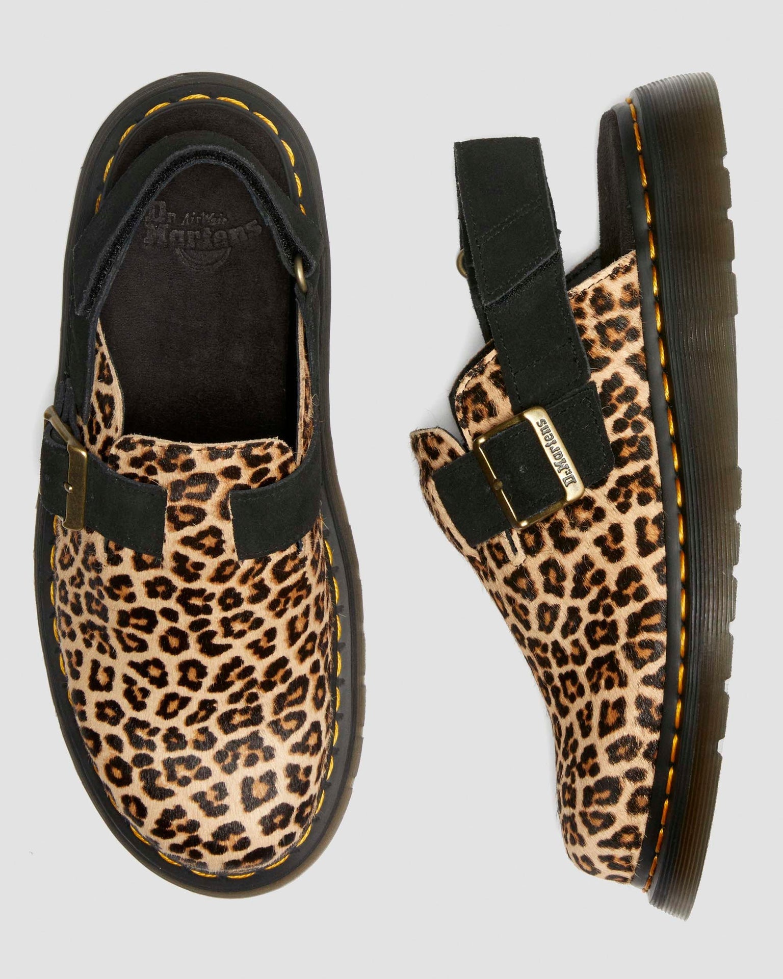 Jorge II Suede and Hair-On Leather Mules