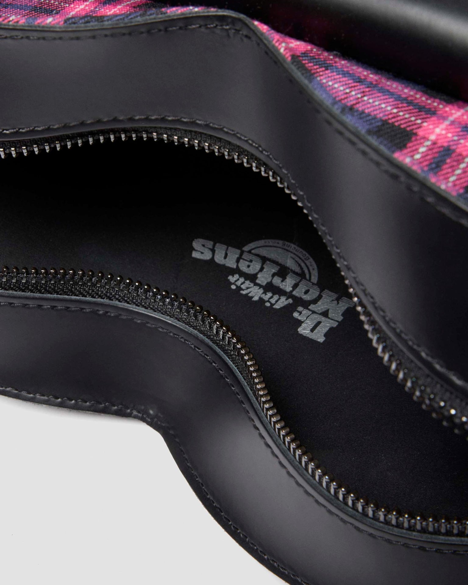 Heart Leather & Tartan Backpack