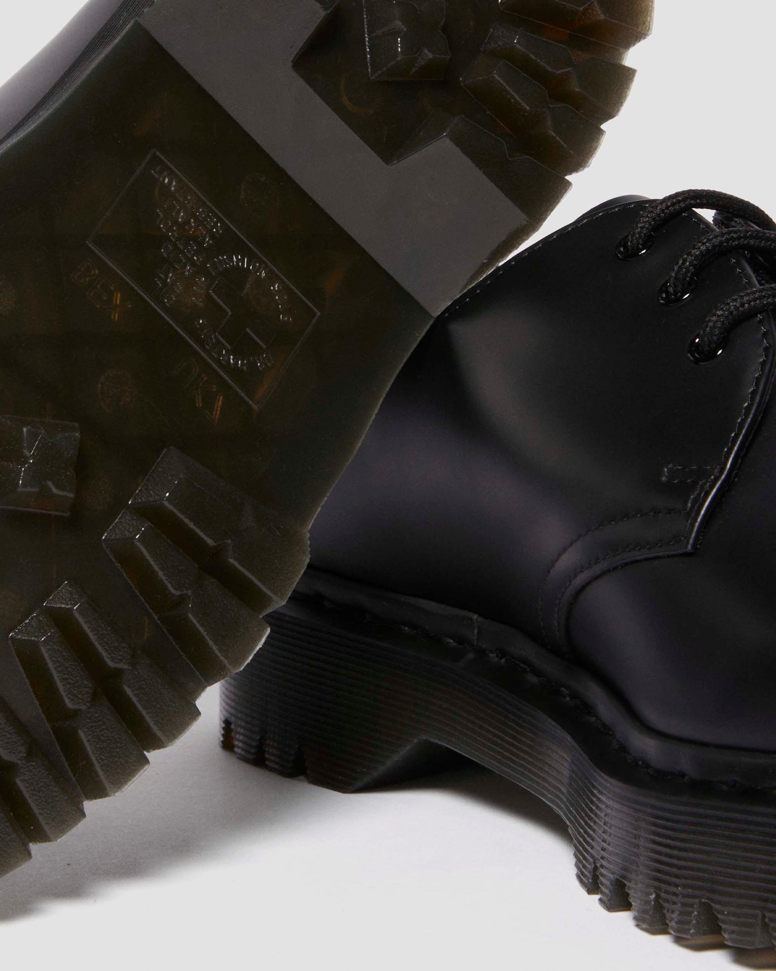 1461 Bex Mono Smooth Leather Oxford Platform Shoes