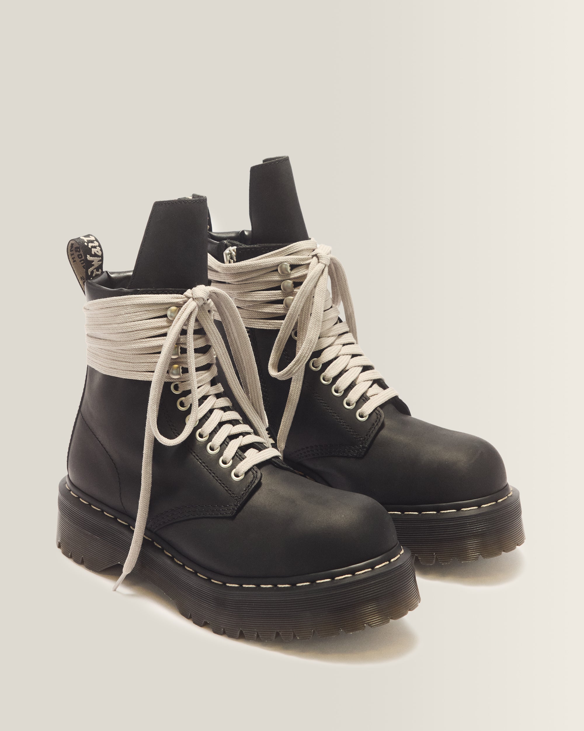 Rick Owens Steel Toe Boots