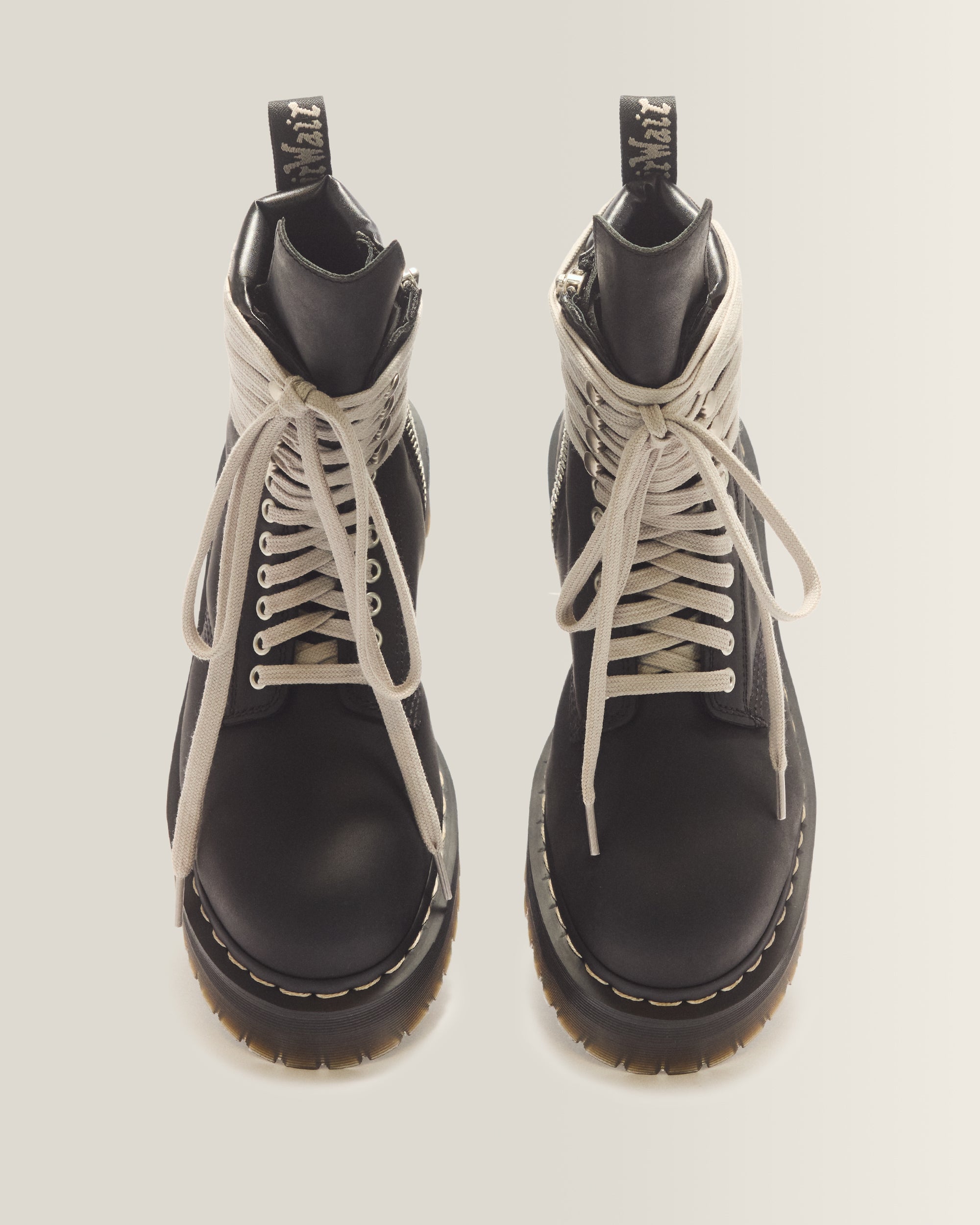 Rick Owens Steel Toe Boots