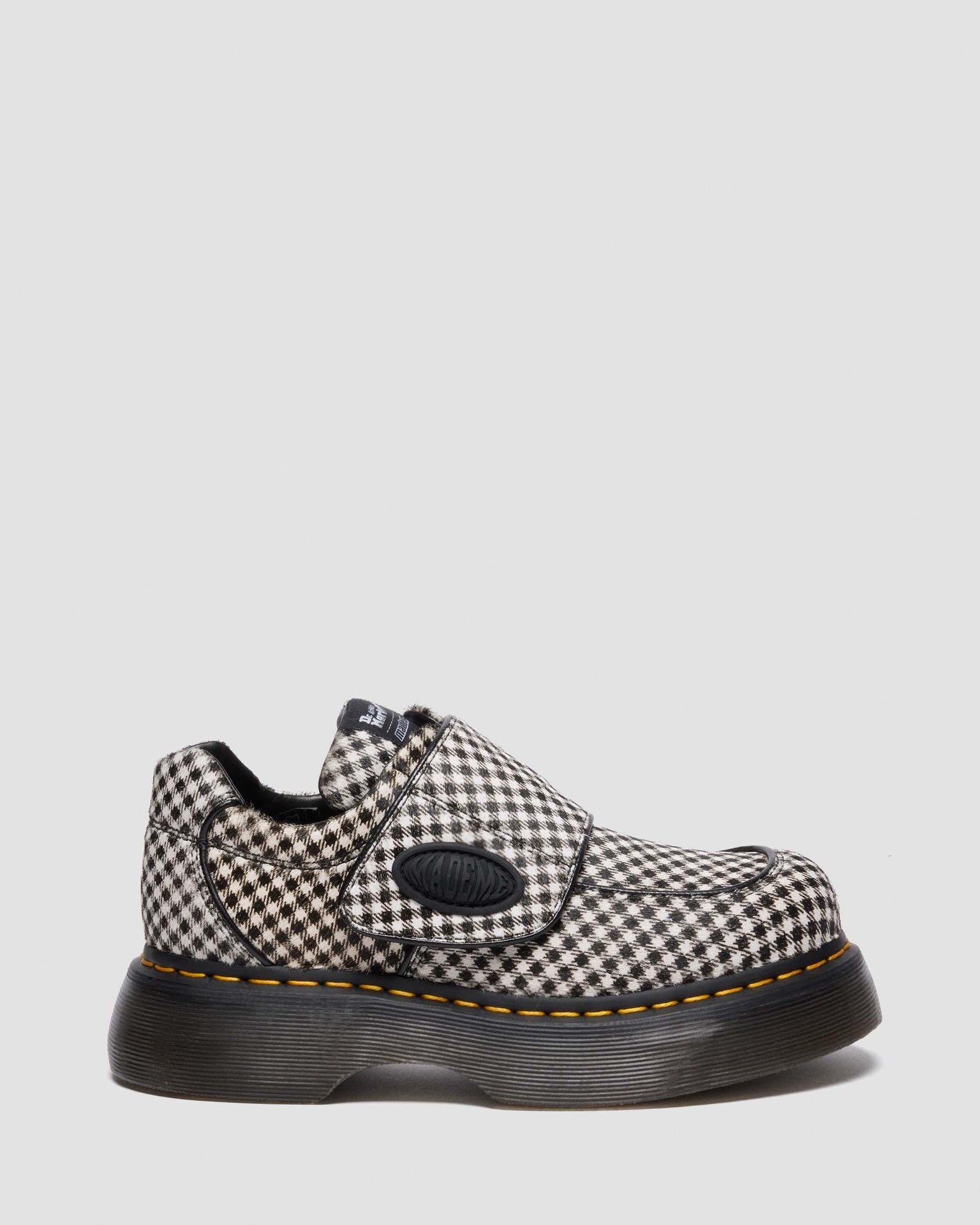 Buzz Strap MadeMe Hair-On Leather Shoes