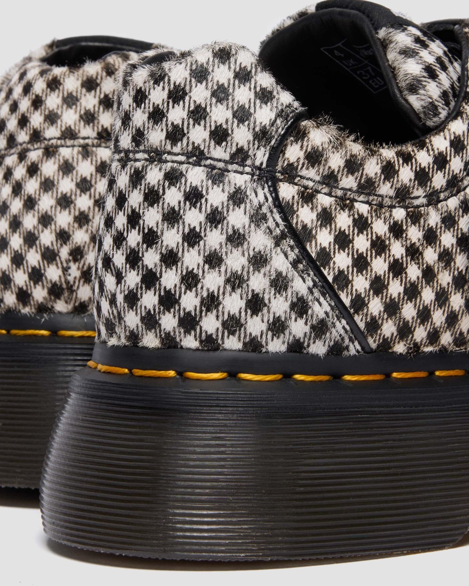 Buzz Strap MadeMe Hair-On Leather Shoes