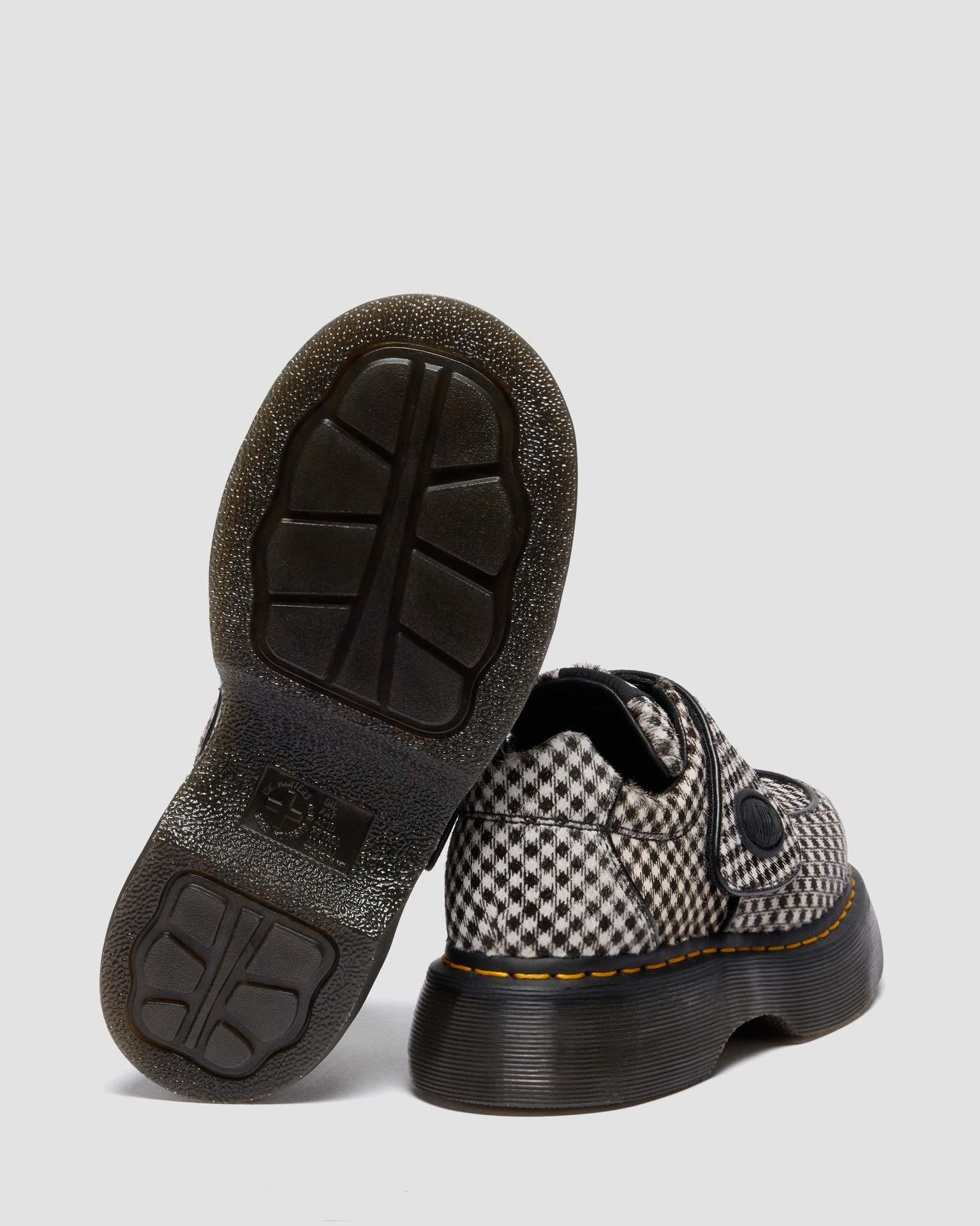 Buzz Strap MadeMe Hair-On Leather Shoes