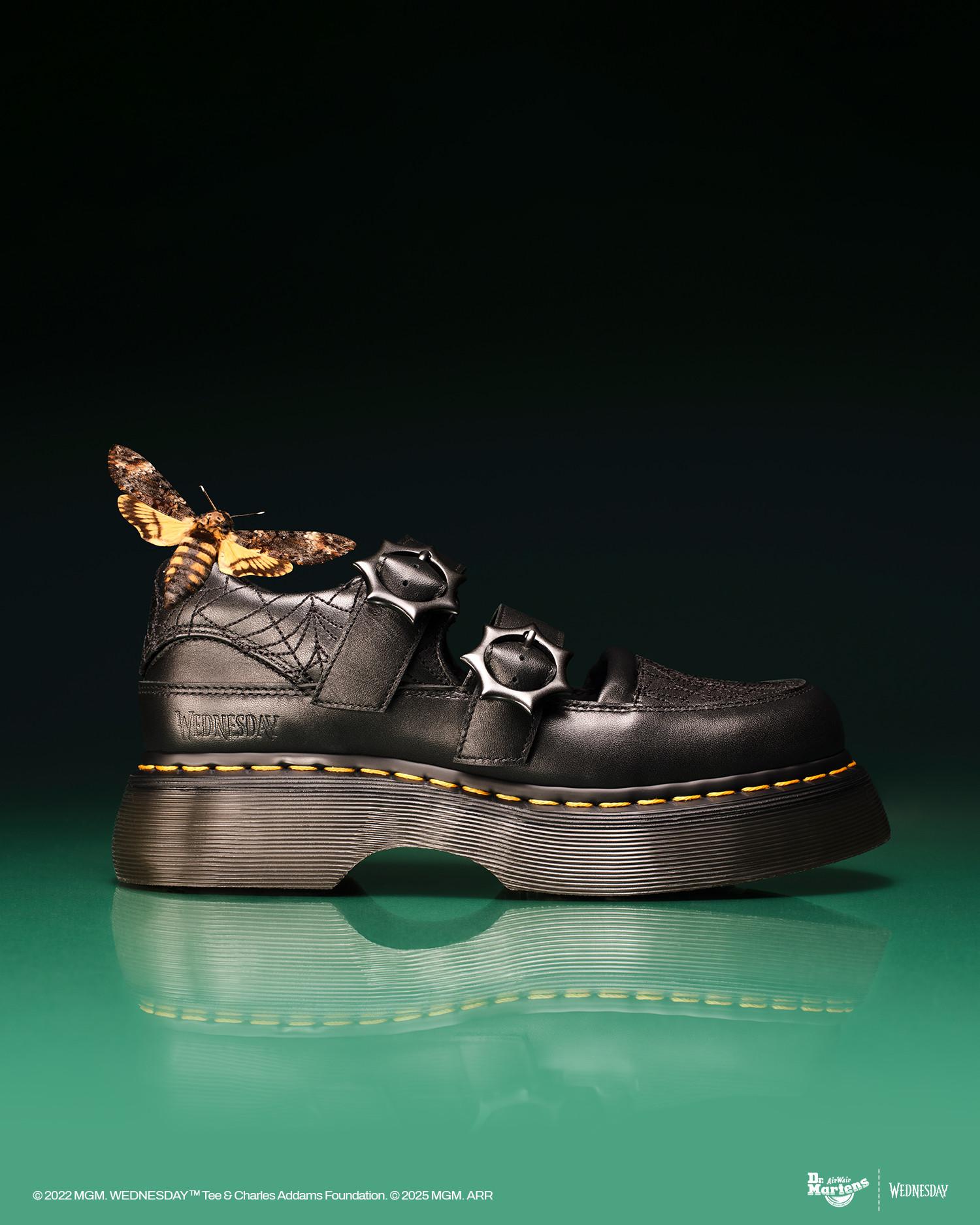 Wednesday Buzz Nappa Lux Leather Mary Jane Shoes