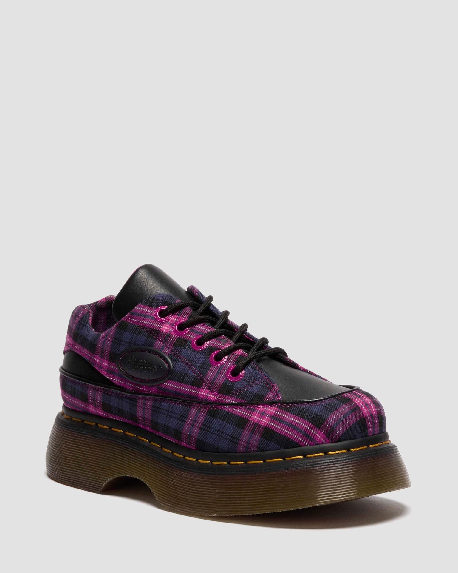 Buzz 5-Eye Tartan Shoes