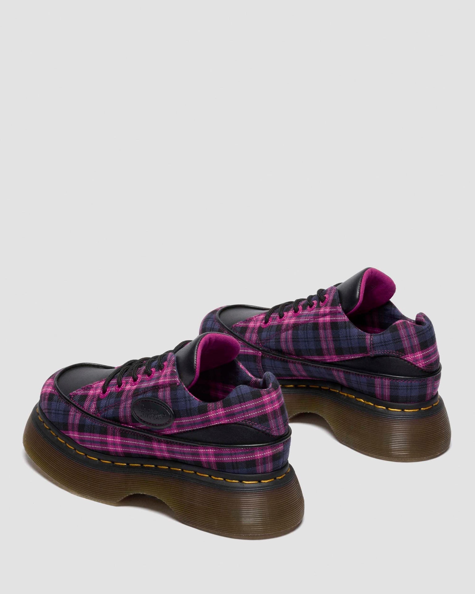 Buzz 5-Eye Tartan Shoes
