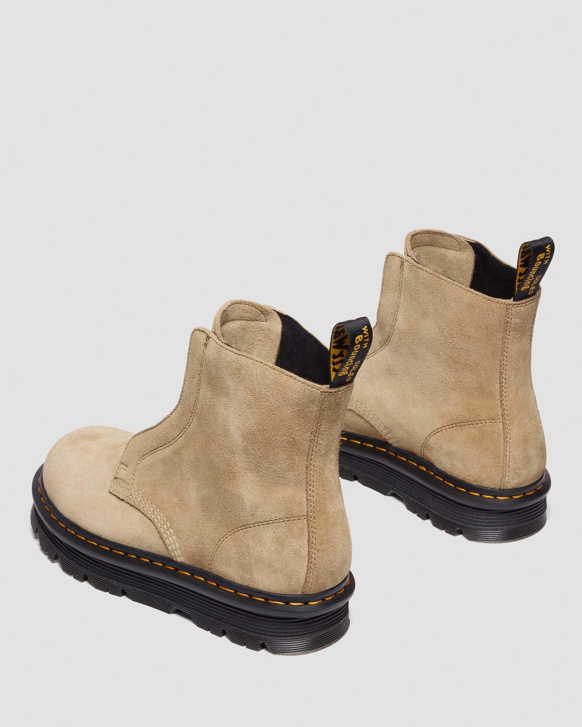 Zebzag Laceless 套入式麂皮靴