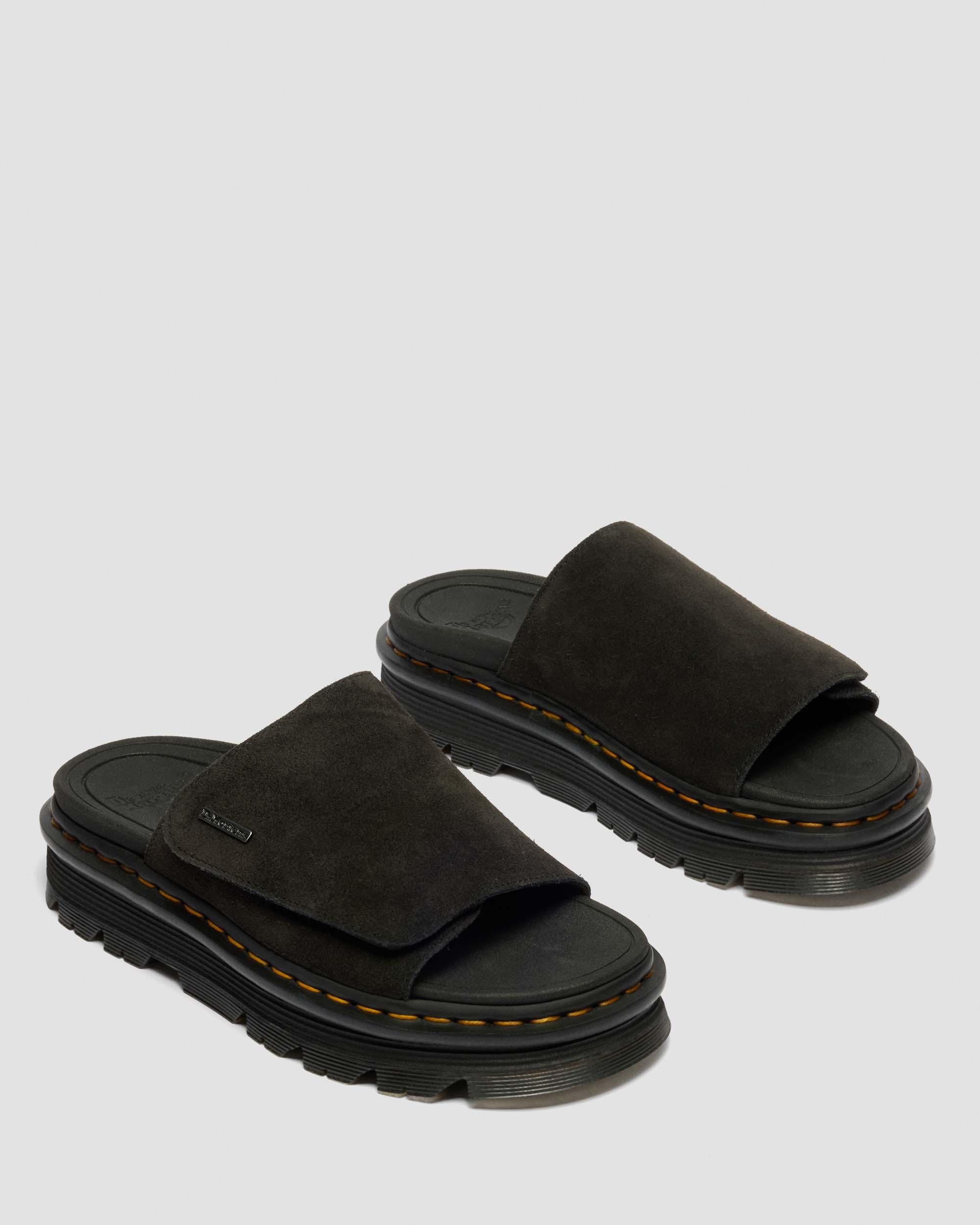 Zebzag Suede Platform Slides