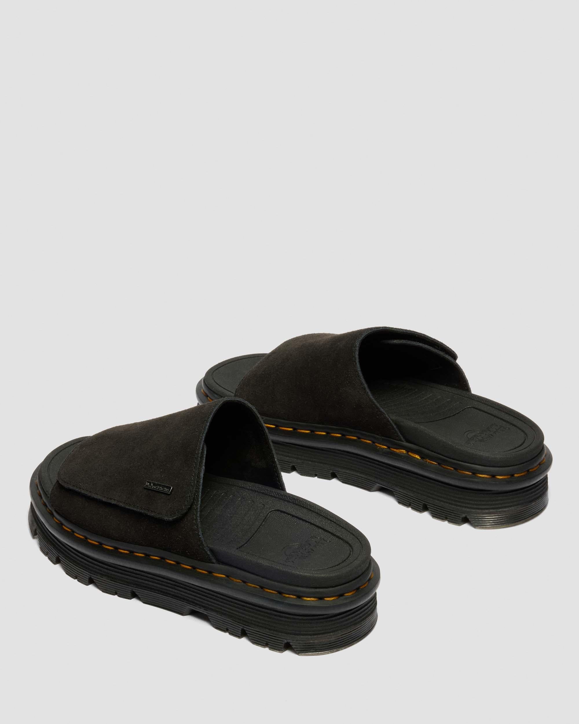 Zebzag Suede Platform Slides