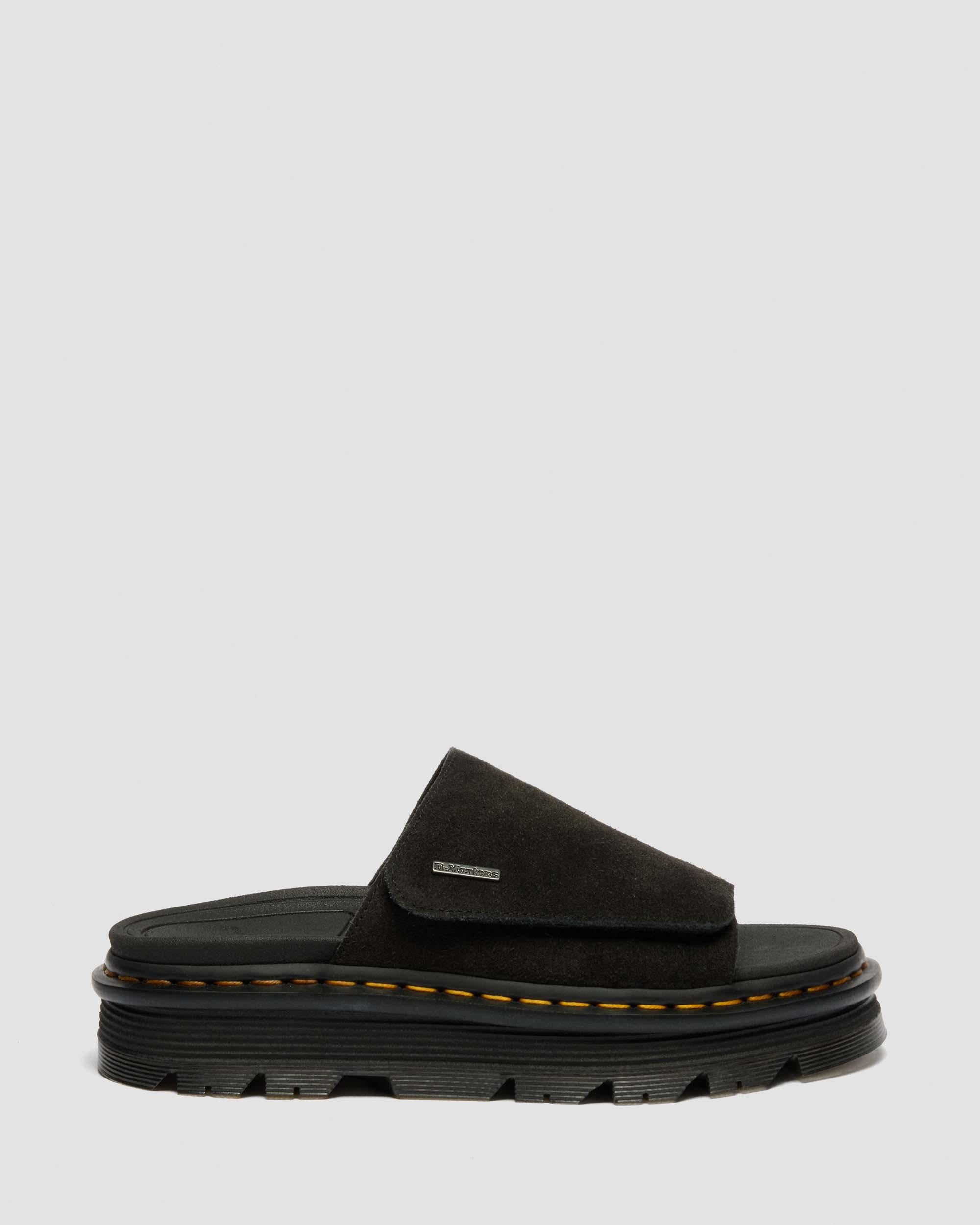 Zebzag Suede Platform Slides