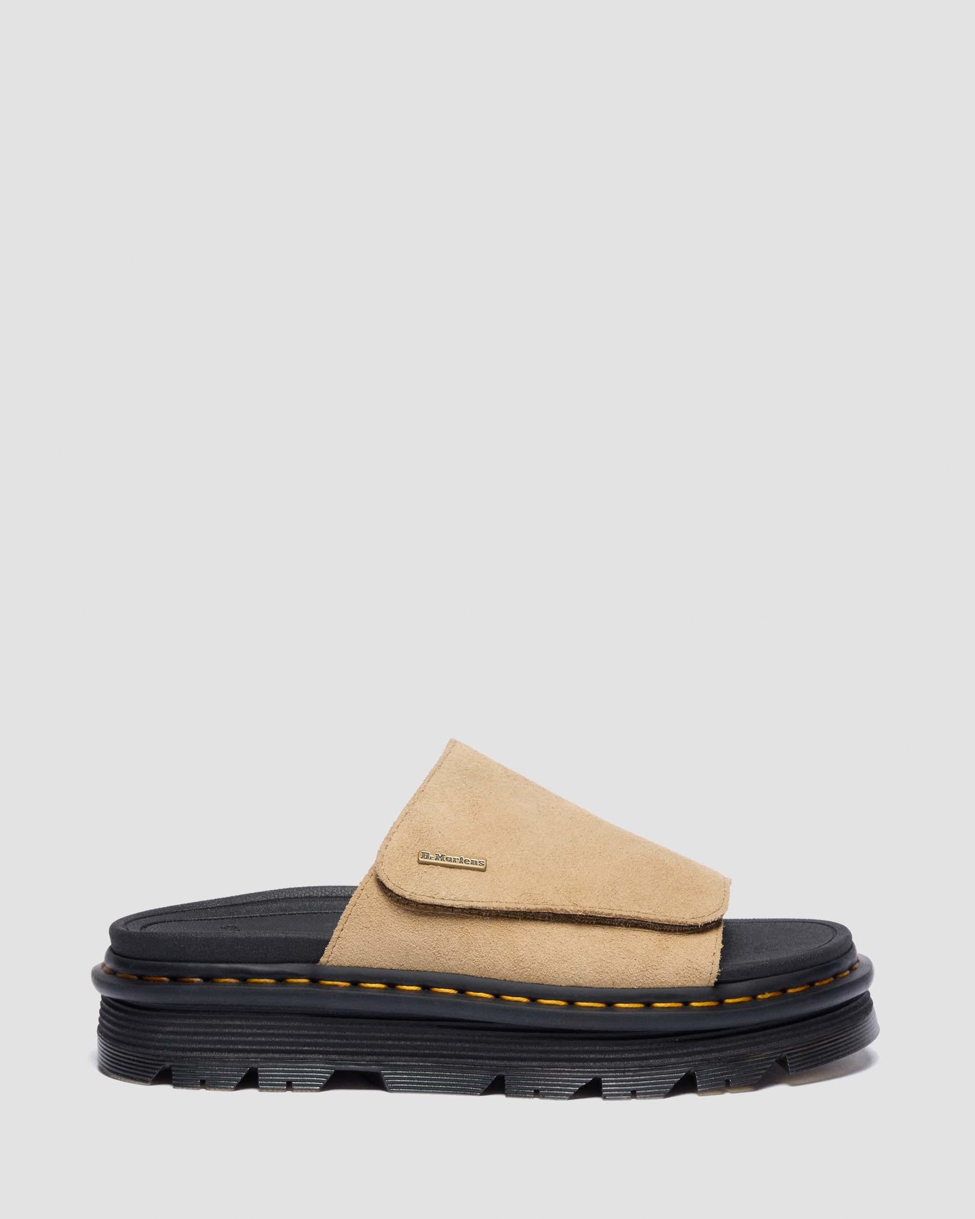 Zebzag Suede Platform Slides