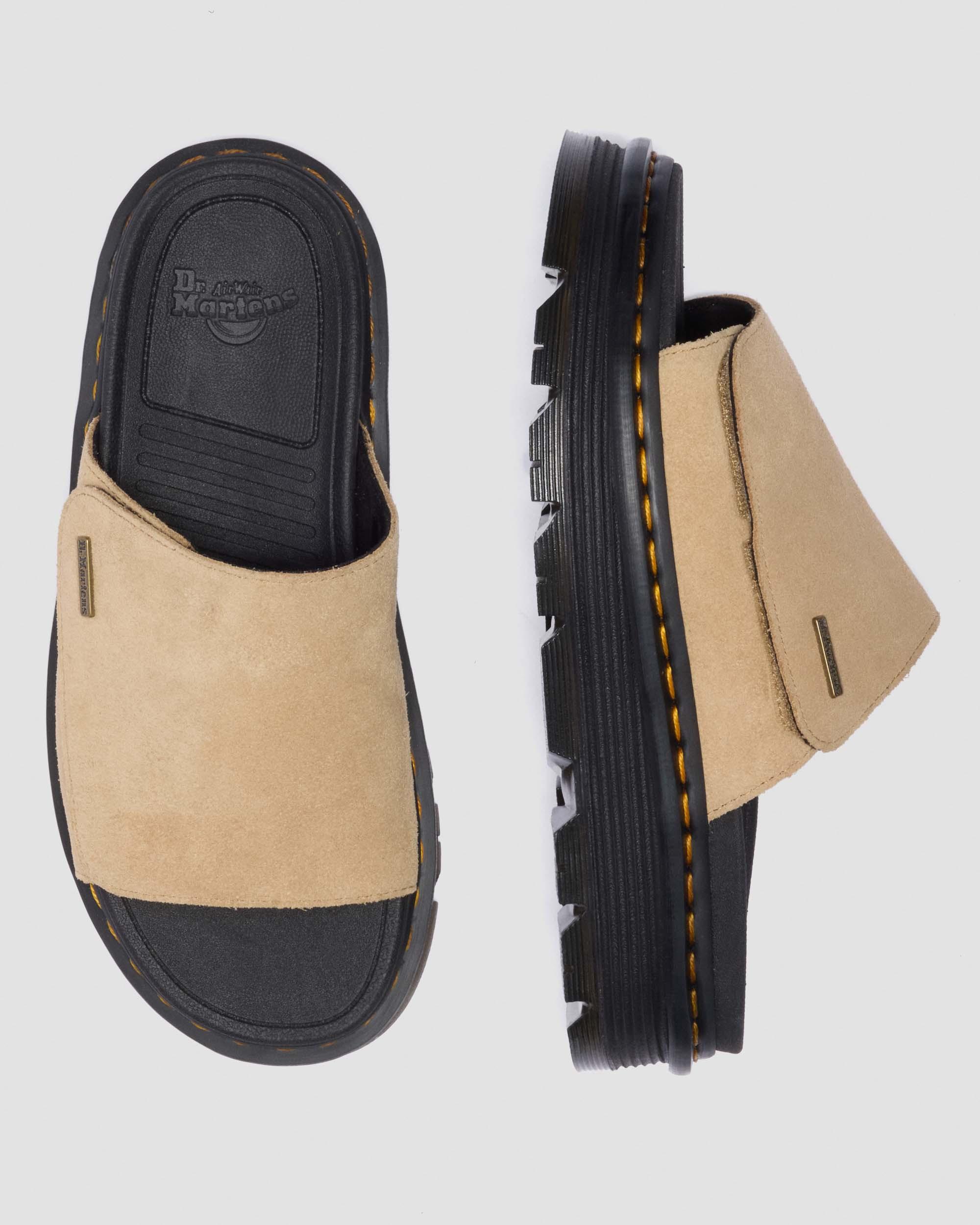 Zebzag Suede Platform Slides