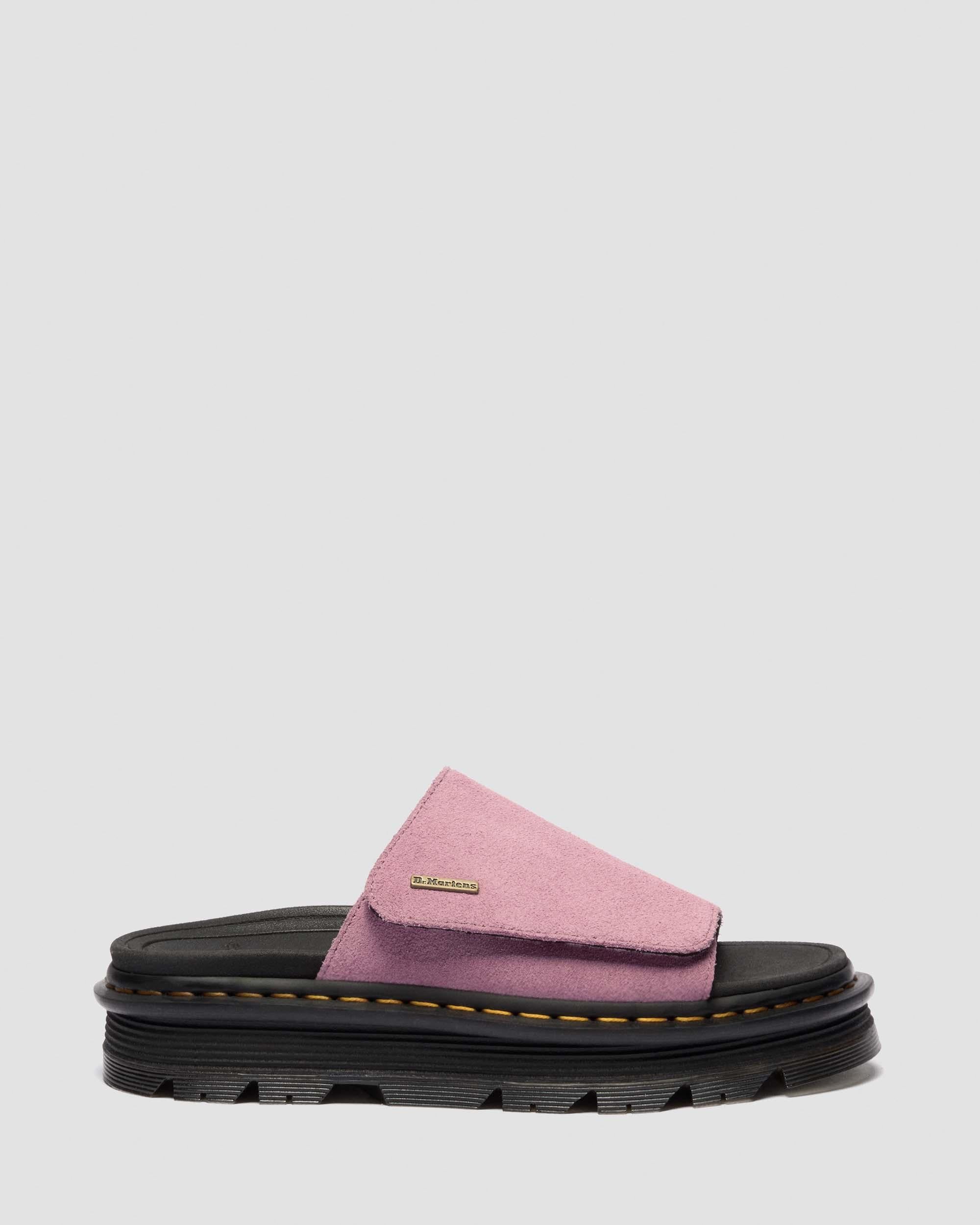 Zebzag Suede Platform Slides